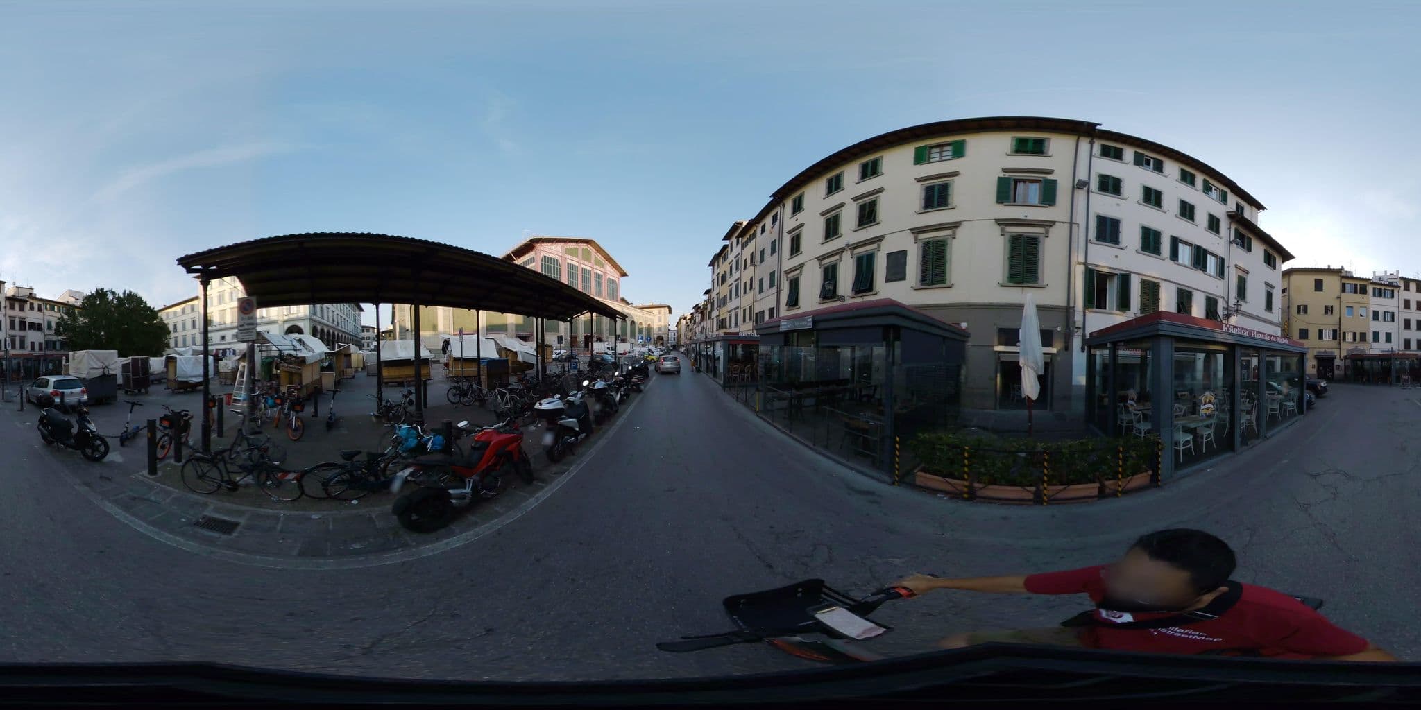 Street view near Casetta Rosina, Florence — © mapconcierge (CC BY-SA · Mapillary)