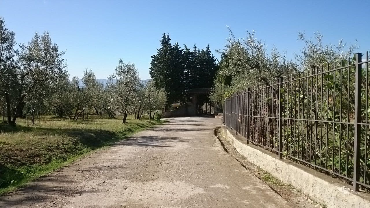 Street view near Fattoria Degli Usignoli Hotel Reggello, Reggello — © msdess (CC BY-SA · Mapillary)