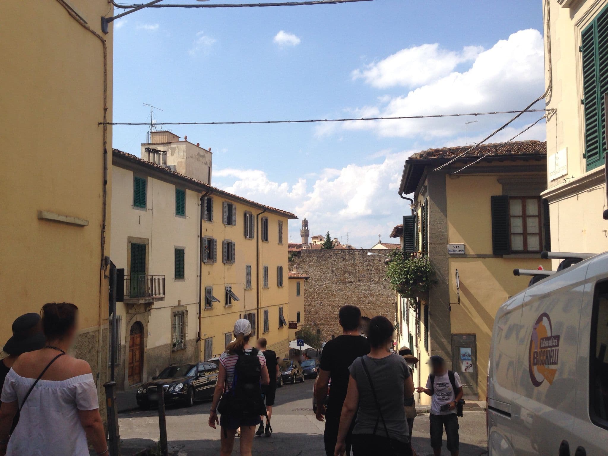 Street view near Al Giardino delle Rose, Campo di Marte — © scribblemaniac (CC BY-SA · Mapillary)