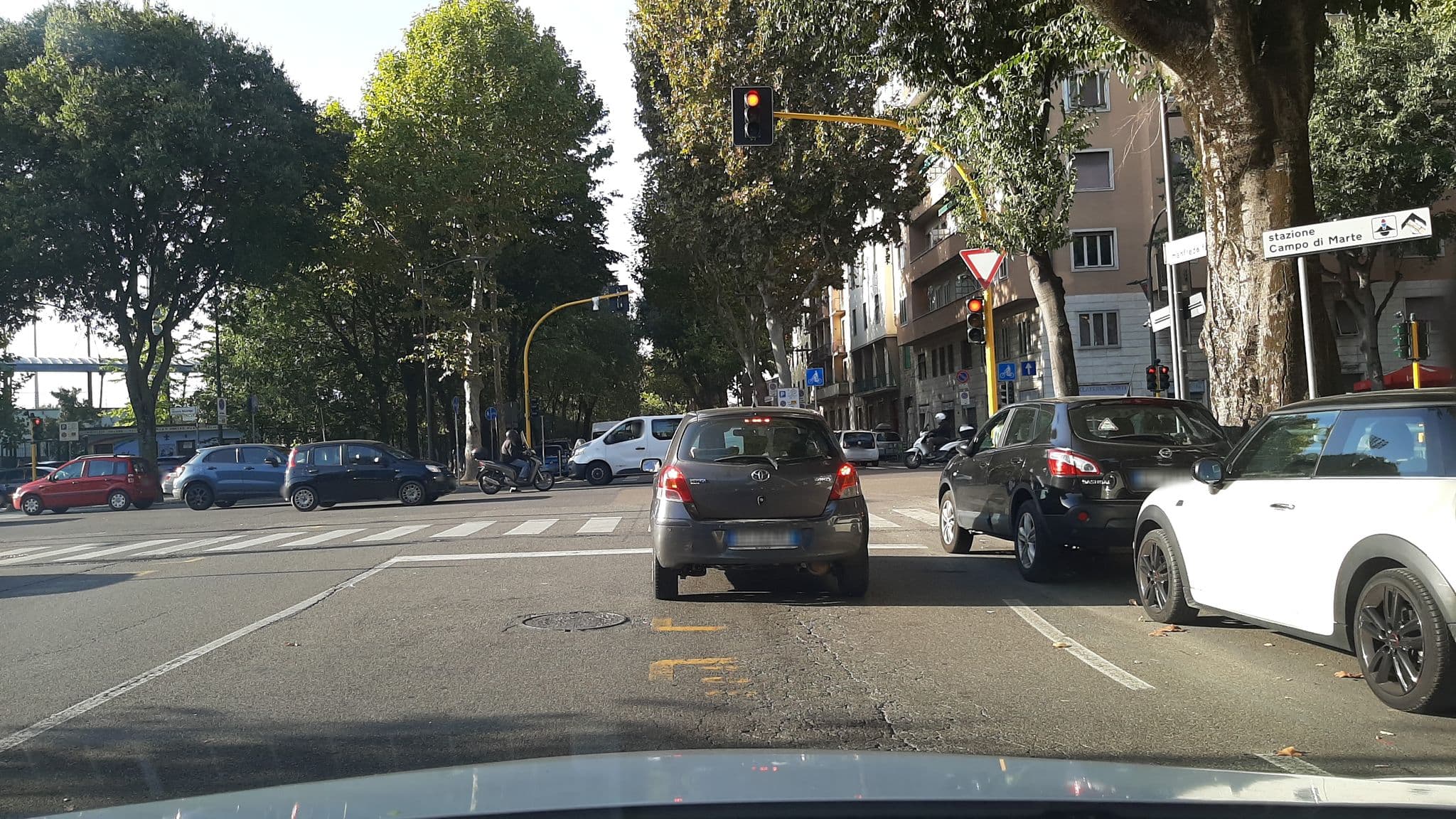 Street view near Palazzo Lombardo B&B, Campo di Marte — © vianney182 (CC BY-SA · Mapillary)