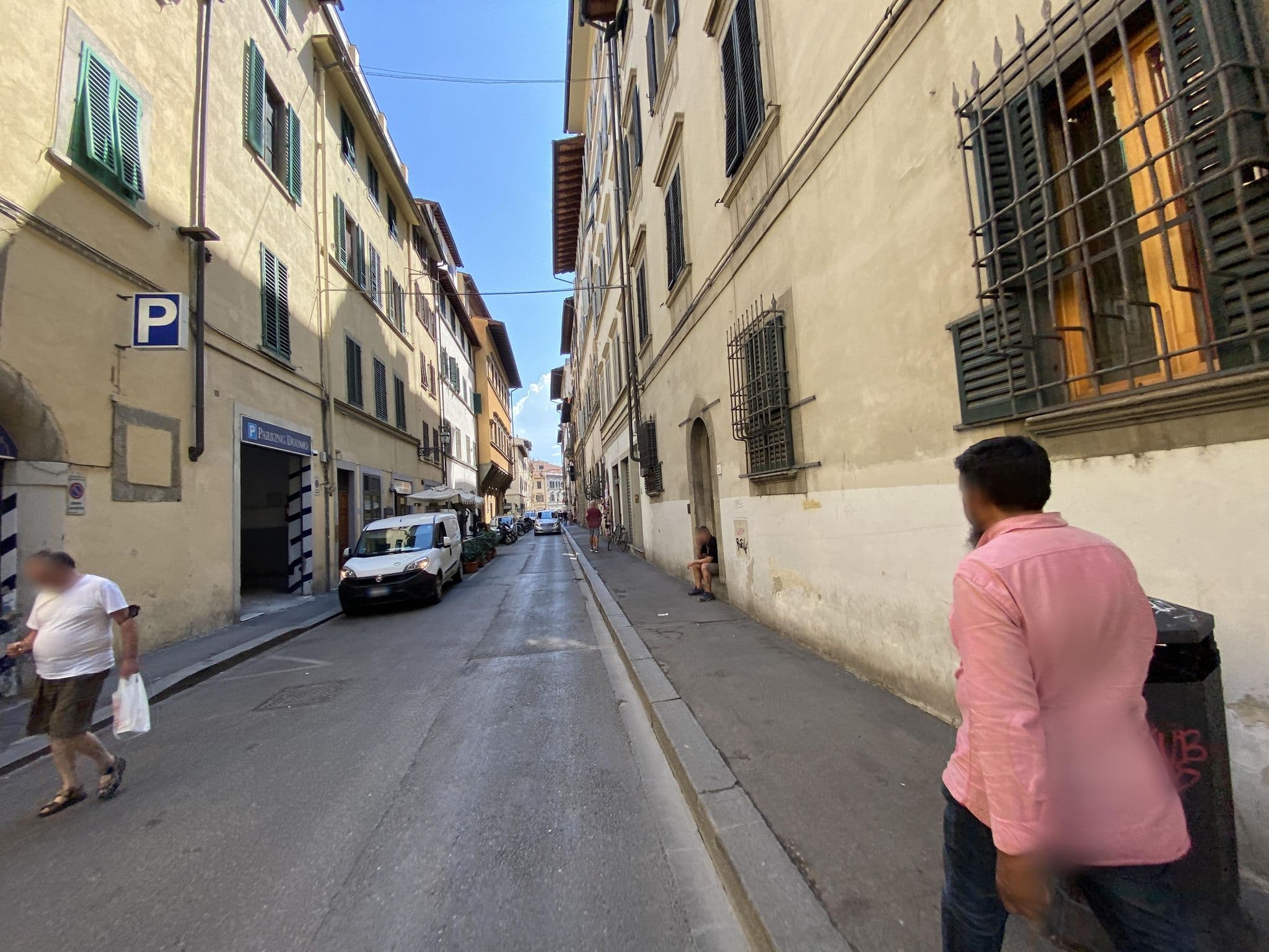Street view near Palazzo Galletti Hotel Florence, Campo di Marte — © asturksever (CC BY-SA · Mapillary)