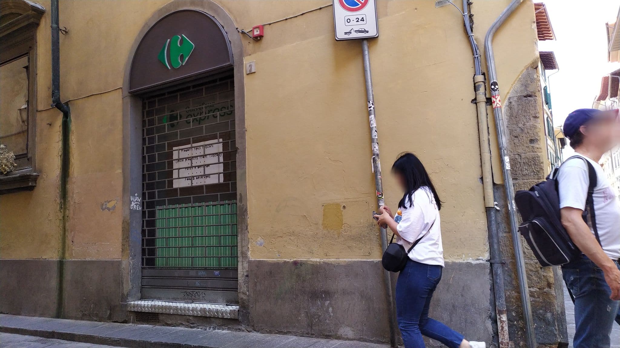 Street view near Ginoro Al Duomo, Florence — © mircozorzo (CC BY-SA · Mapillary)
