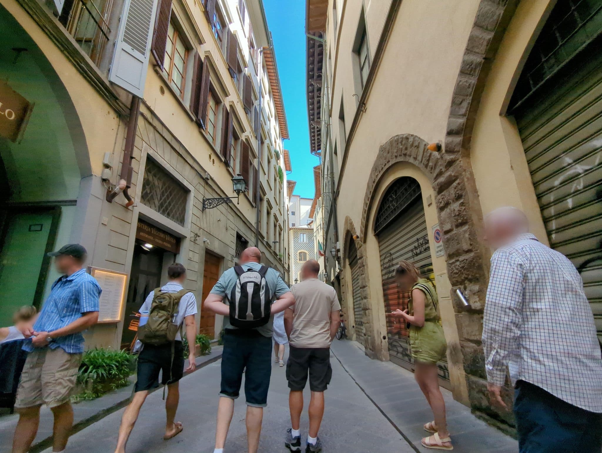 Street view near Ponte Vecchio Central Flats, Florence — © ente (CC BY-SA · Mapillary)