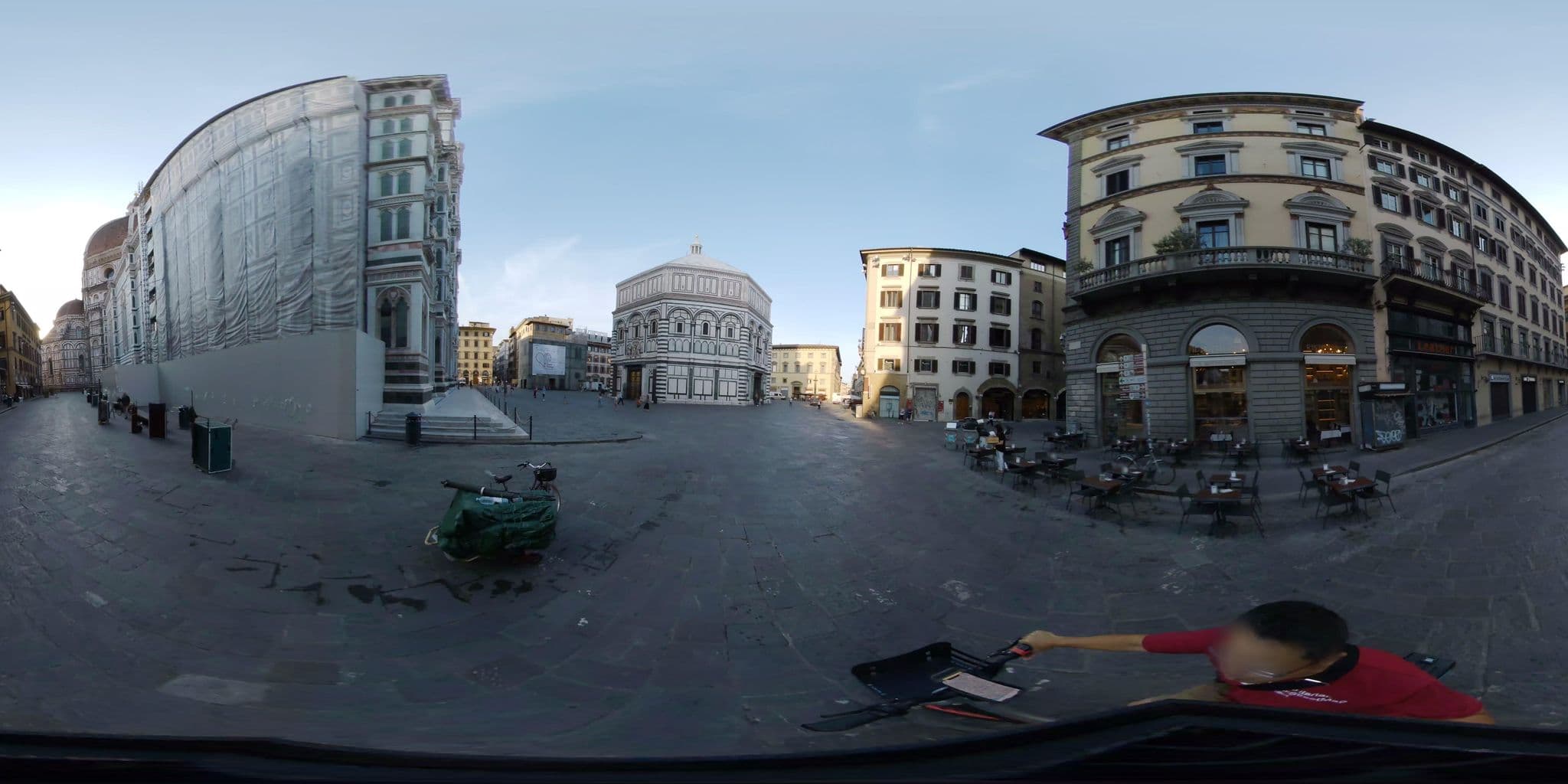 Street view near gramduomo, Florence — © mapconcierge (CC BY-SA · Mapillary)