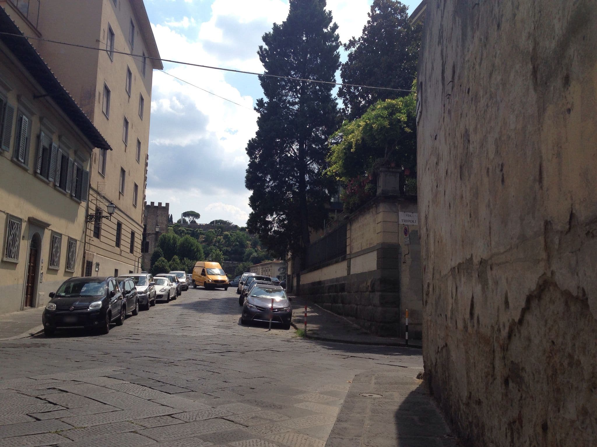 Street view near Residenza Marchesi Pontenani, Campo di Marte — © scribblemaniac (CC BY-SA · Mapillary)