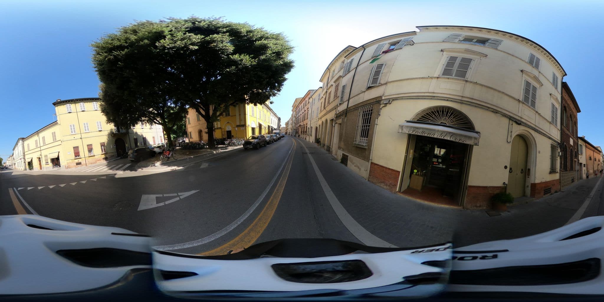 Street view near Adagio B&B, Faenza — © elenadt (CC BY-SA · Mapillary)