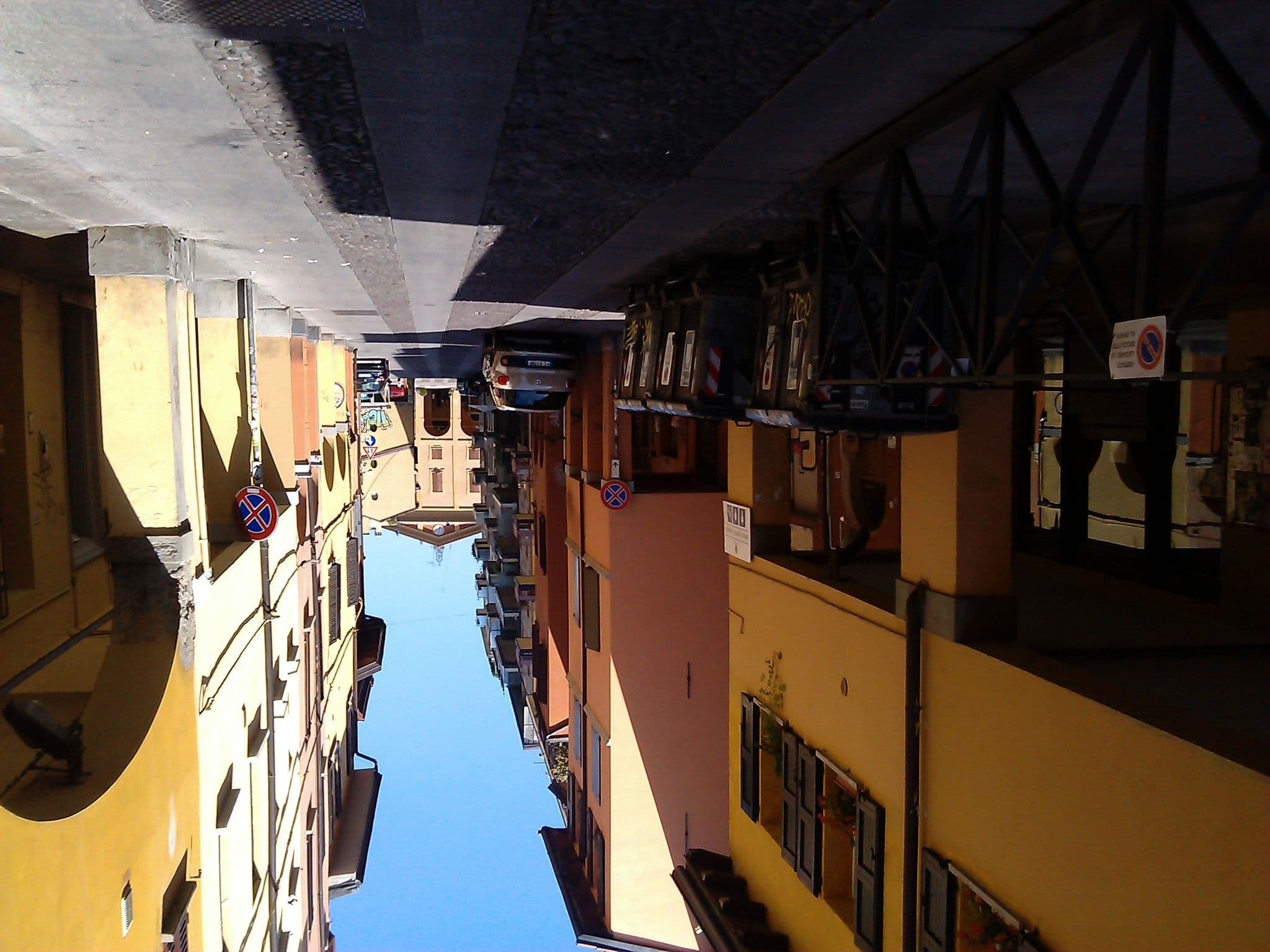 Street view near Casa Mozart, Bologna — © changchun1 (CC BY-SA · Mapillary)