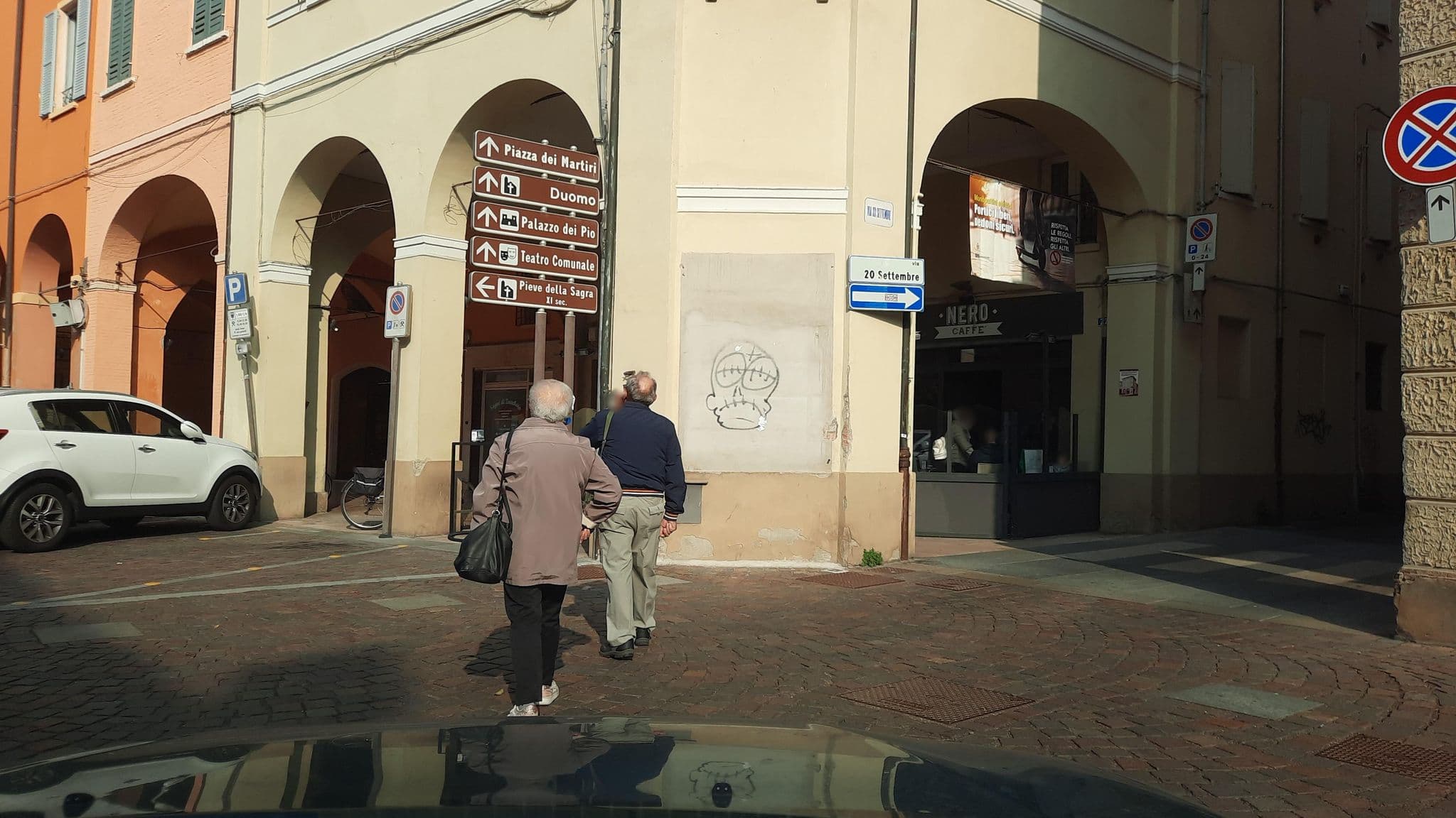 Street view near B&B Carpine, Carpi — © wegavision (CC BY-SA · Mapillary)