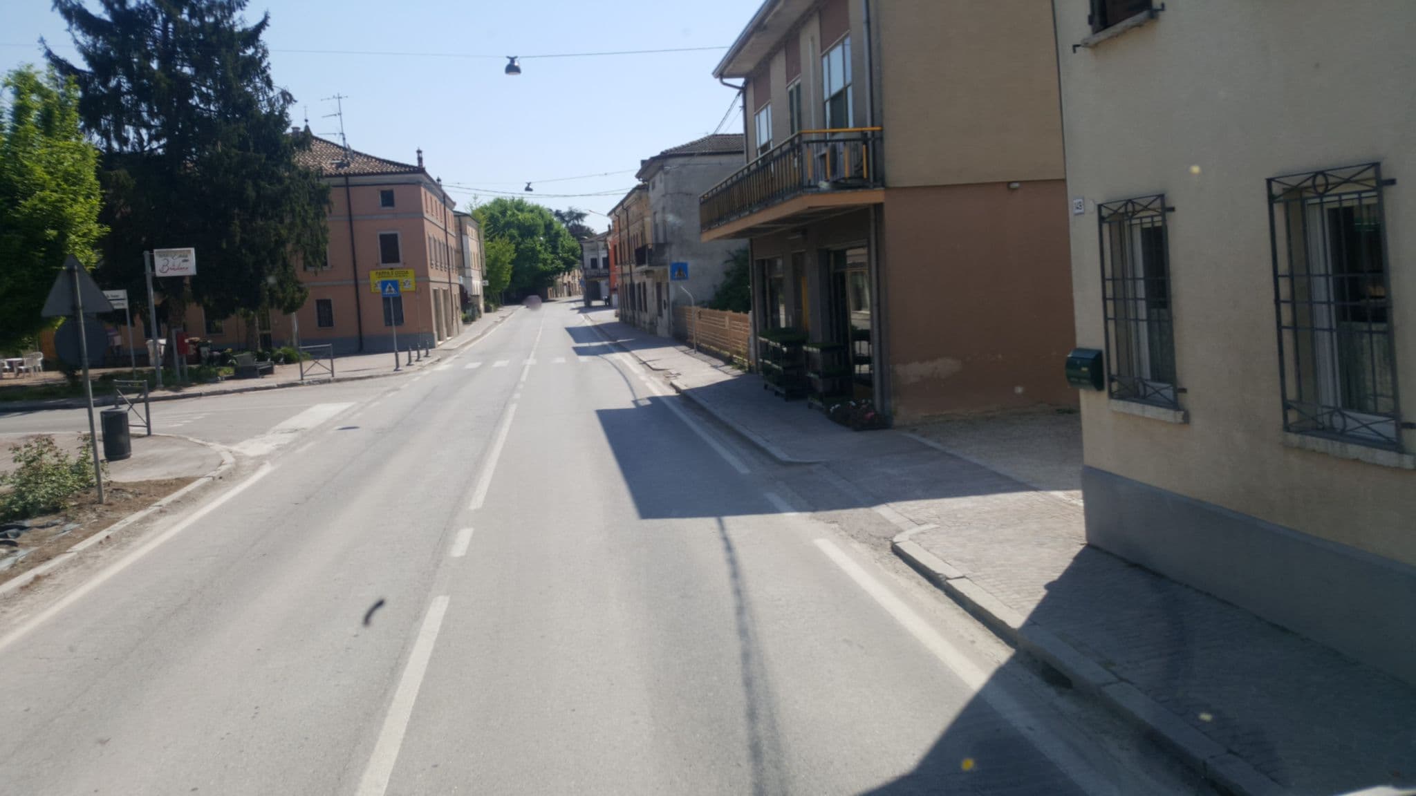 Street view near B&B Villa Greta, Sustinente — © klimakas (CC BY-SA · Mapillary)