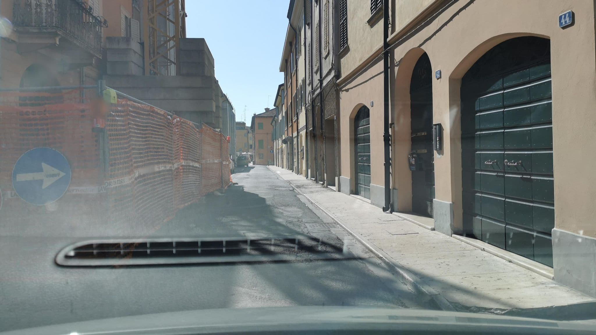 Street view near Hotel Duomo, Carpi — © canfe (CC BY-SA · Mapillary)