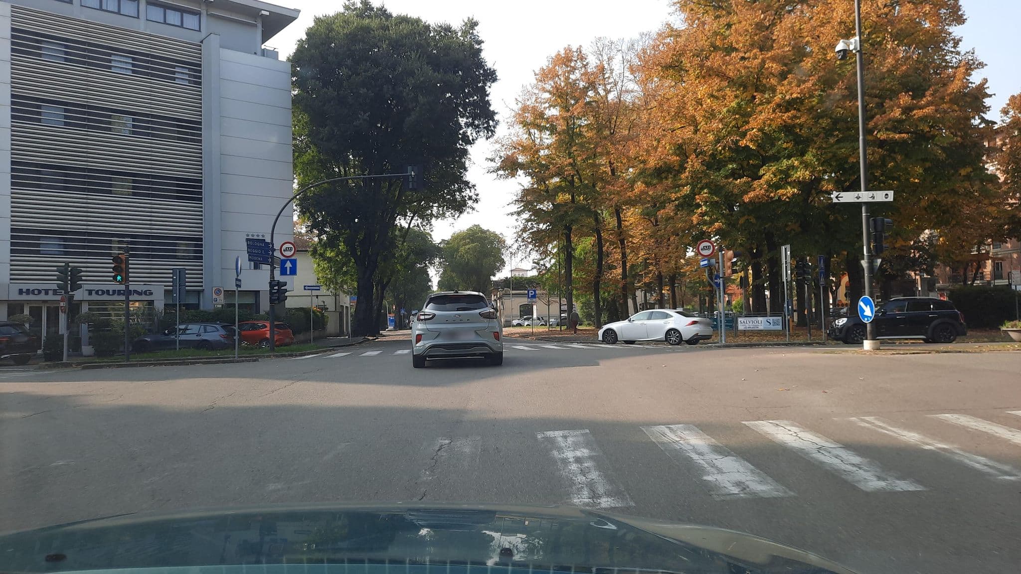 Street view near Nuovo Albergo Touring Albergo 4 Stelle, Carpi — © wegavision (CC BY-SA · Mapillary)