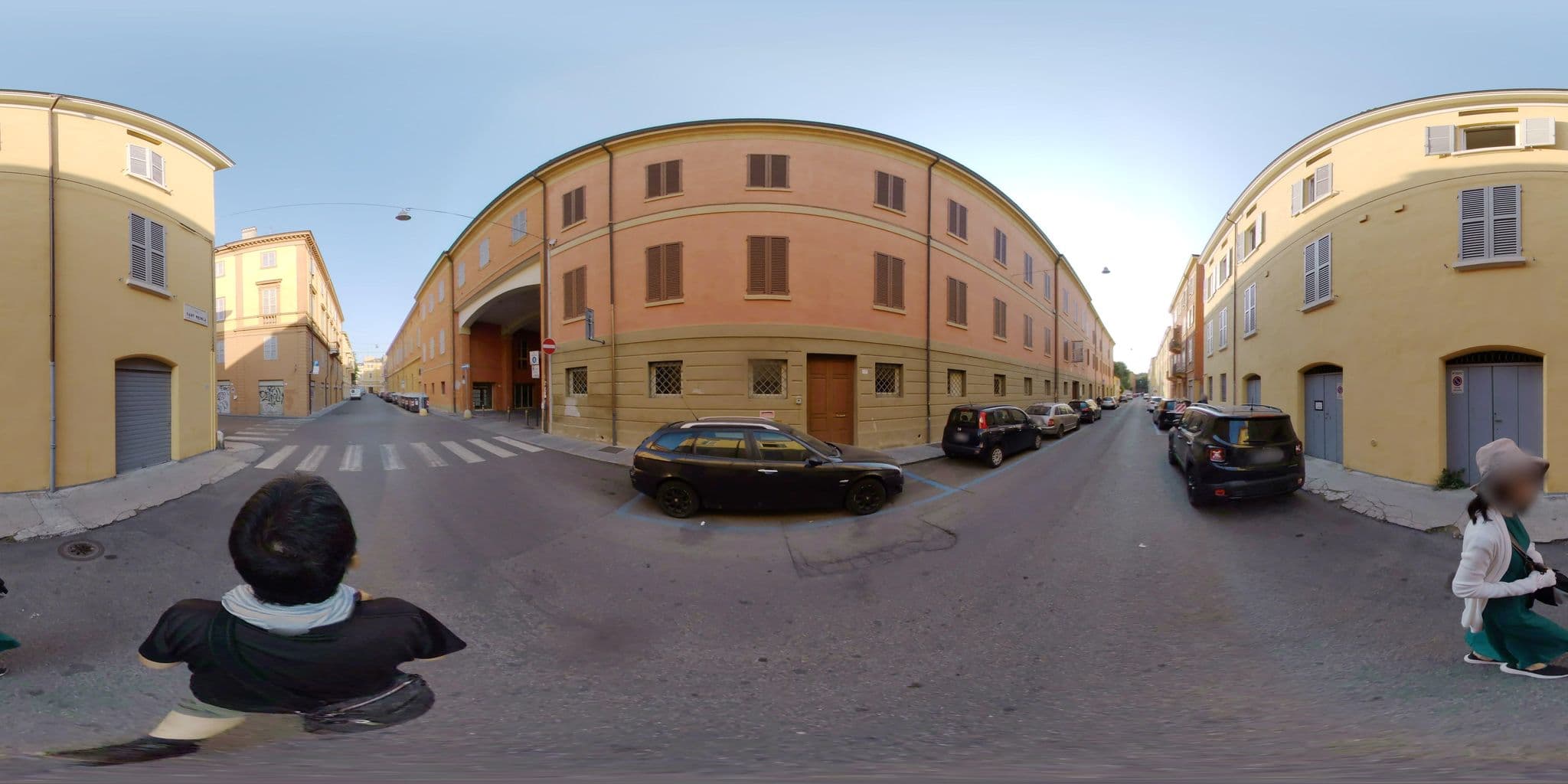 Street view near Residenza Universitaria San Filippo Neri, Modena — © mapconcierge (CC BY-SA · Mapillary)