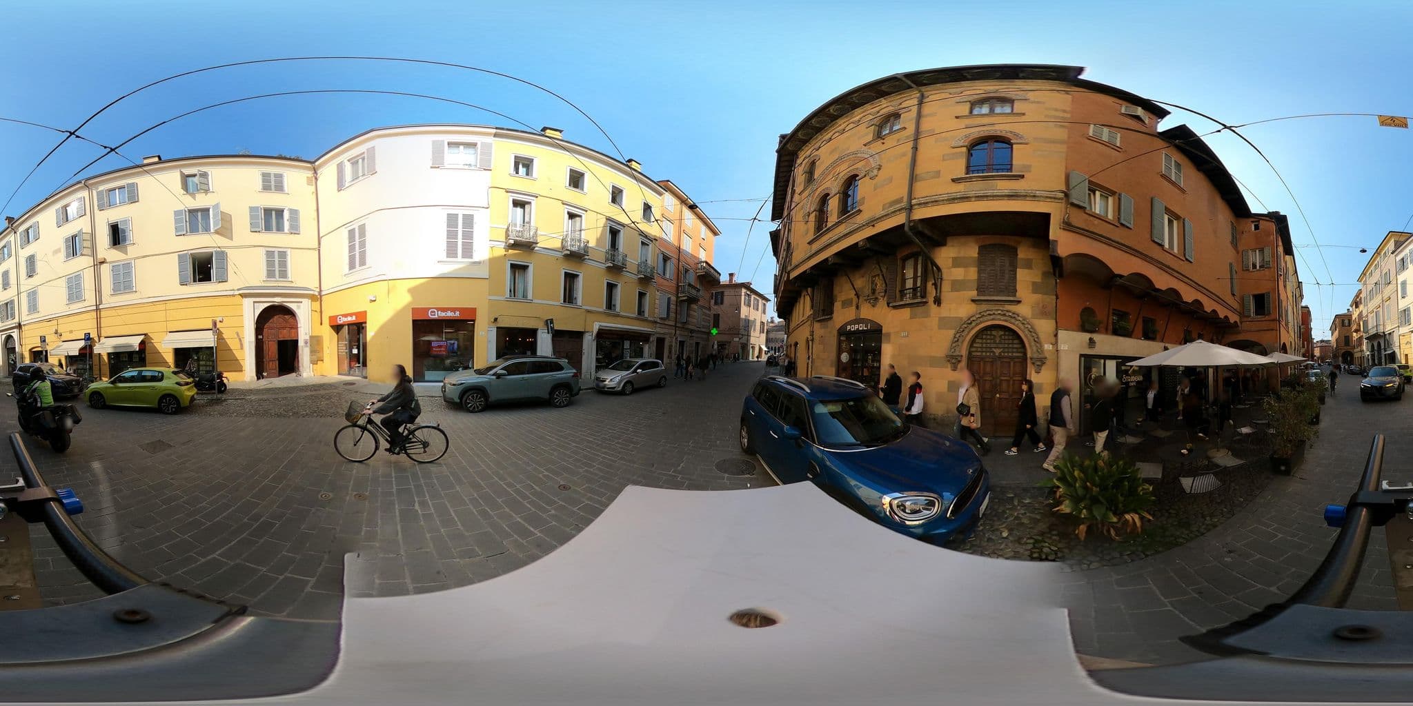 Street view near Tortellino Suite, Modena — © wegavision (CC BY-SA · Mapillary)