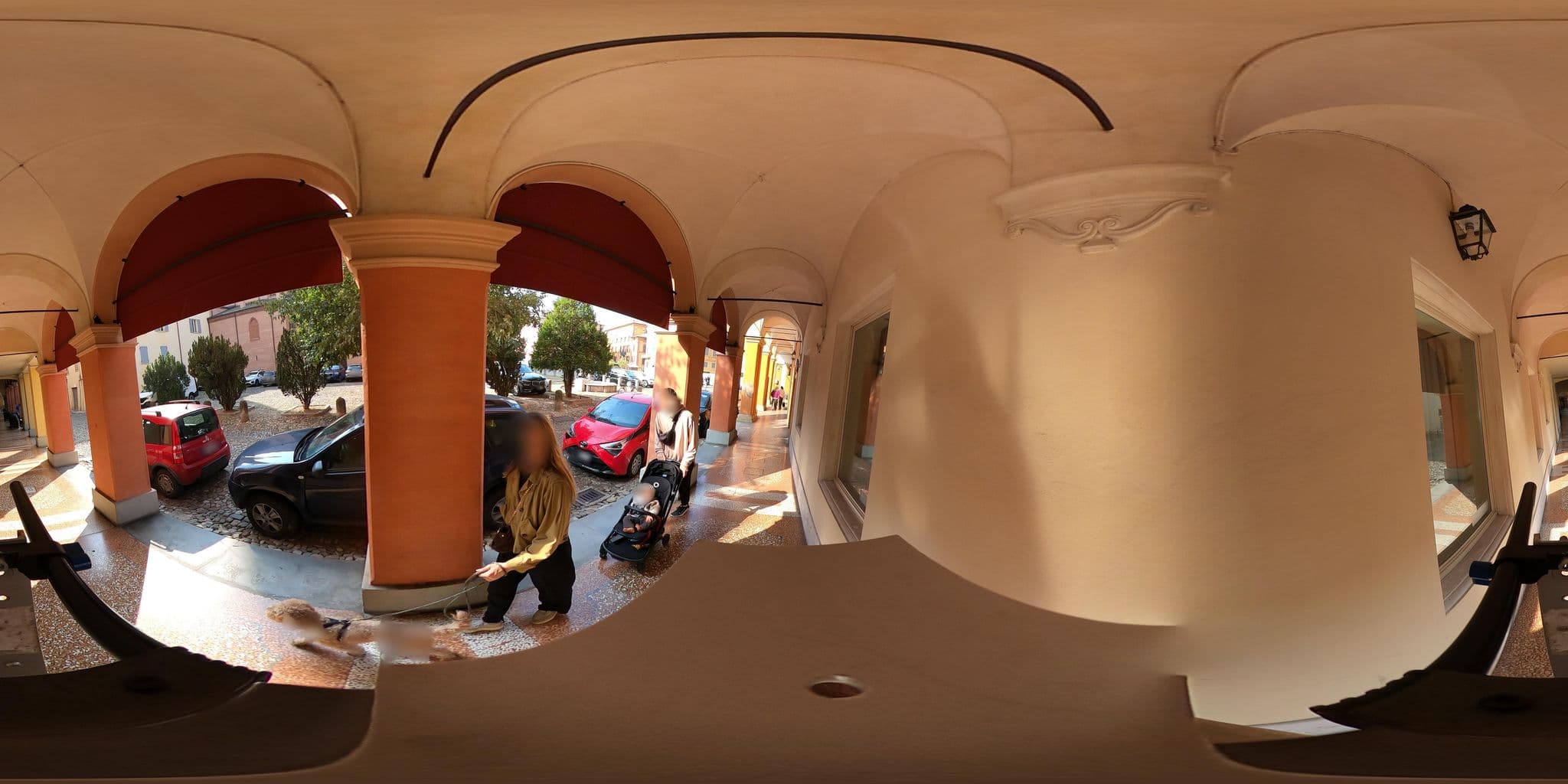 Street view near Hotel Rua Frati 48, Modena — © wegavision (CC BY-SA · Mapillary)