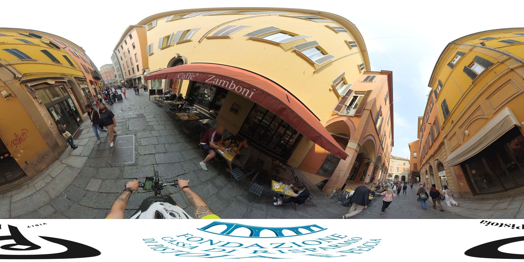 Street view near My Room Suite Center, Bologna — © federicodebetto (CC BY-SA · Mapillary)
