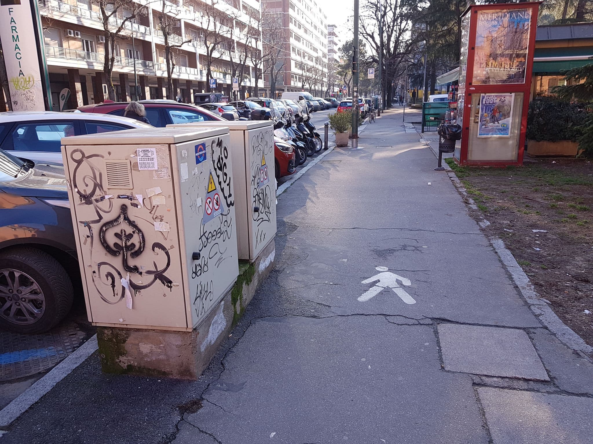 Street view near BenVenutibb Bed & Breakfast, Bologna — © leo_ventu (CC BY-SA · Mapillary)
