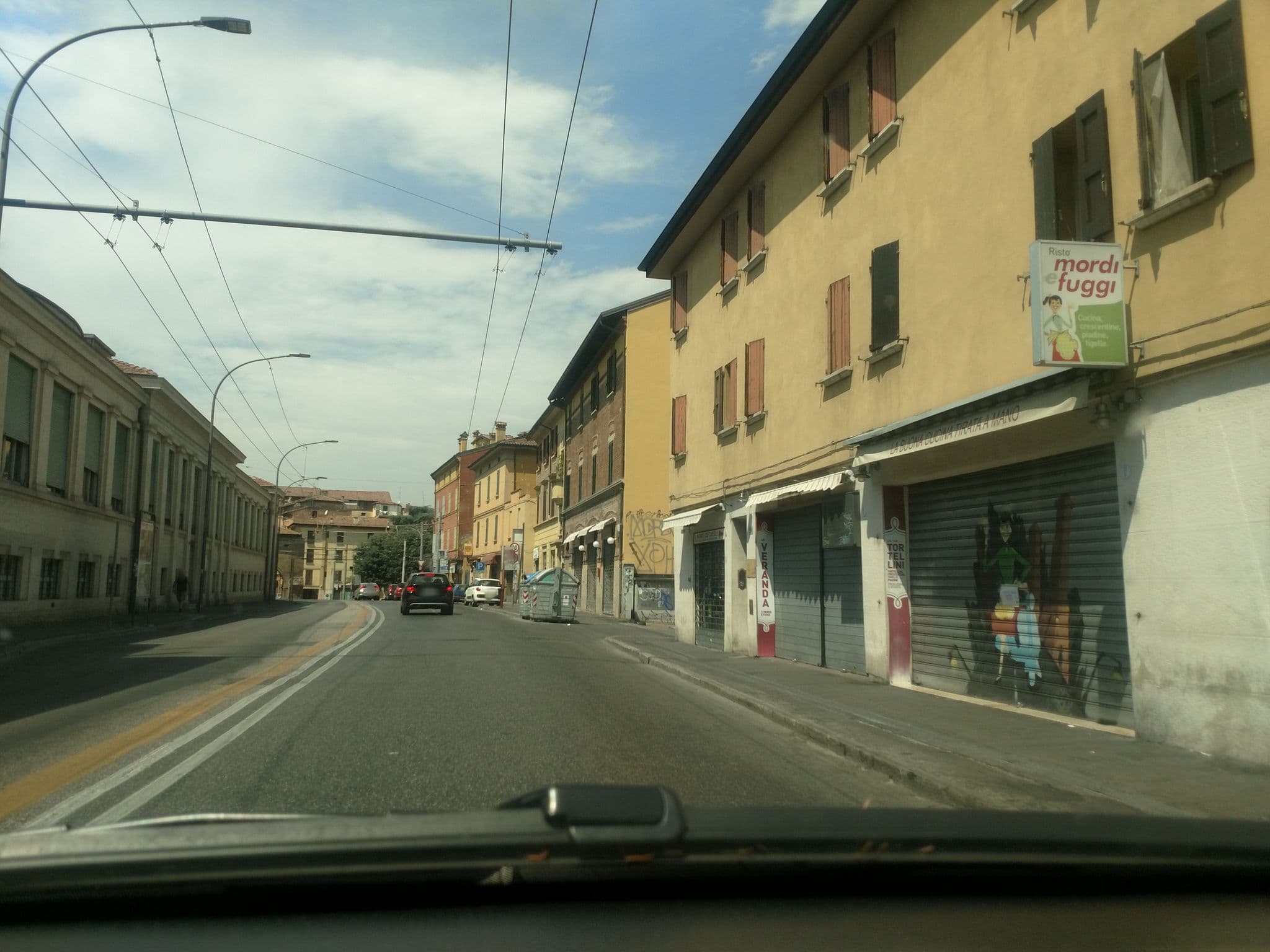 Street view near B&B Simona Affittacamere Bologna Sant'Orsola, Bologna — © andbo (CC BY-SA · Mapillary)