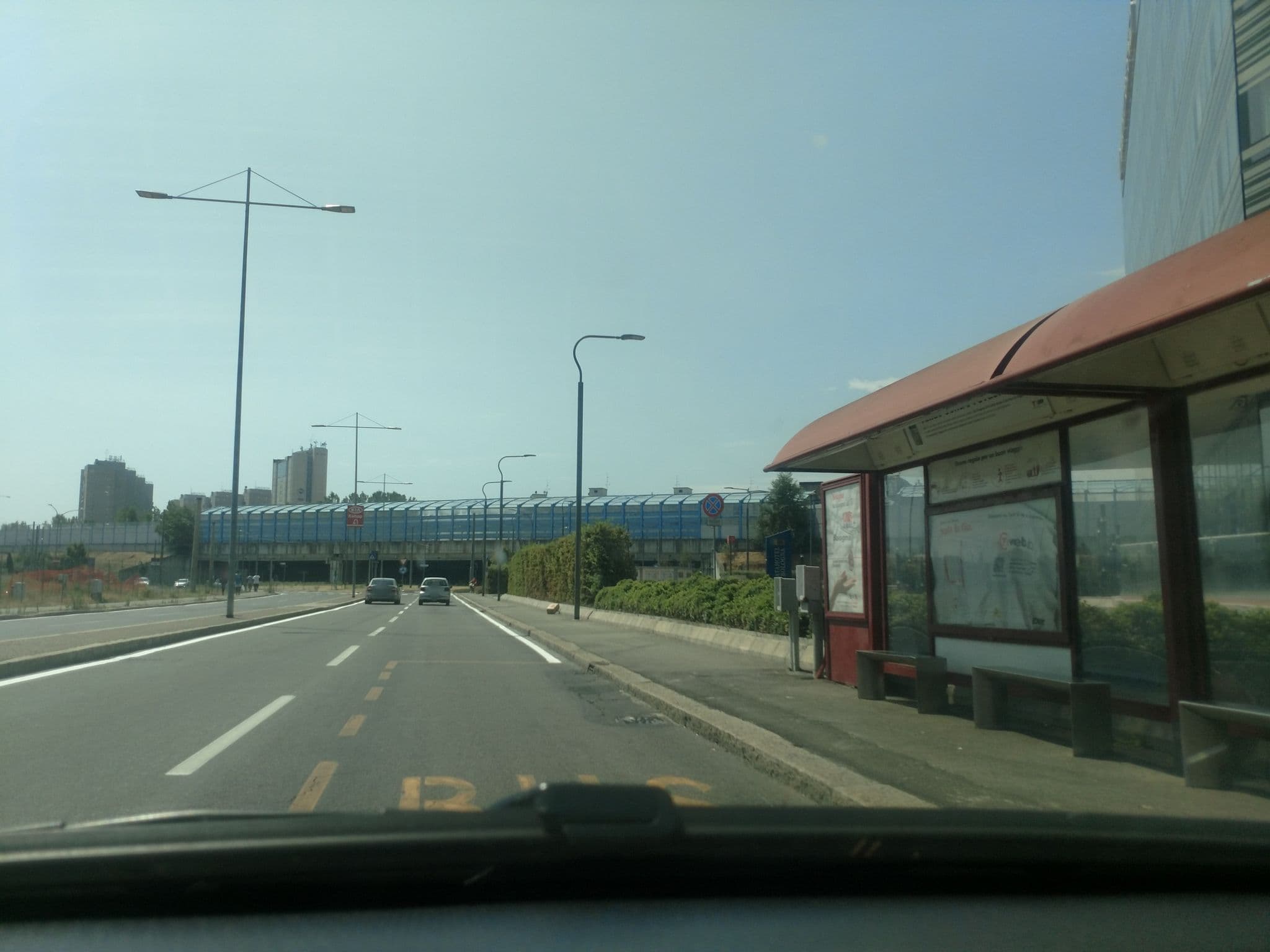 Street view near Atahotel Bologna, San Lazzaro — © andbo (CC BY-SA · Mapillary)