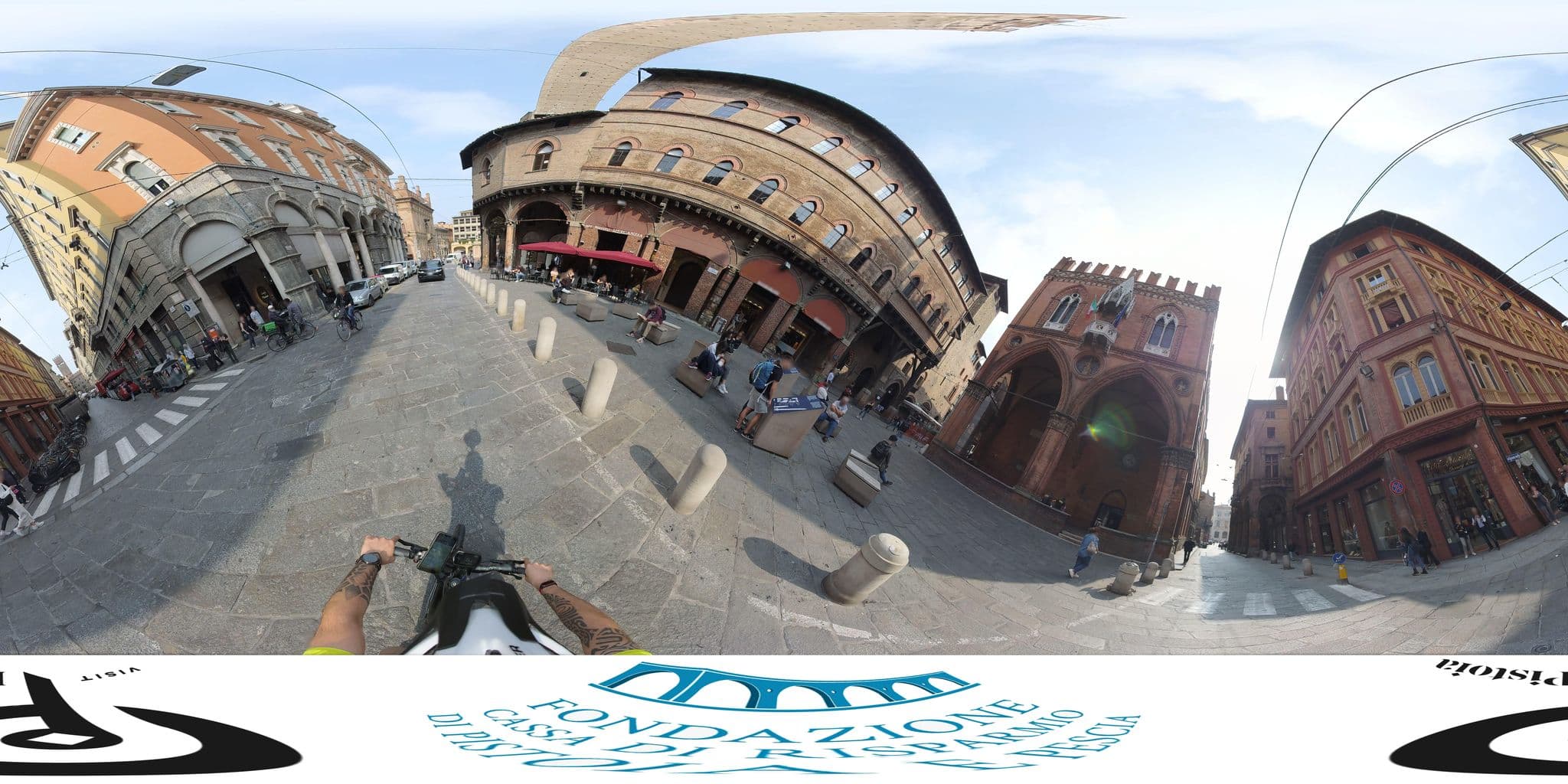 Street view near Castiglione1, Bologna — © federicodebetto (CC BY-SA · Mapillary)