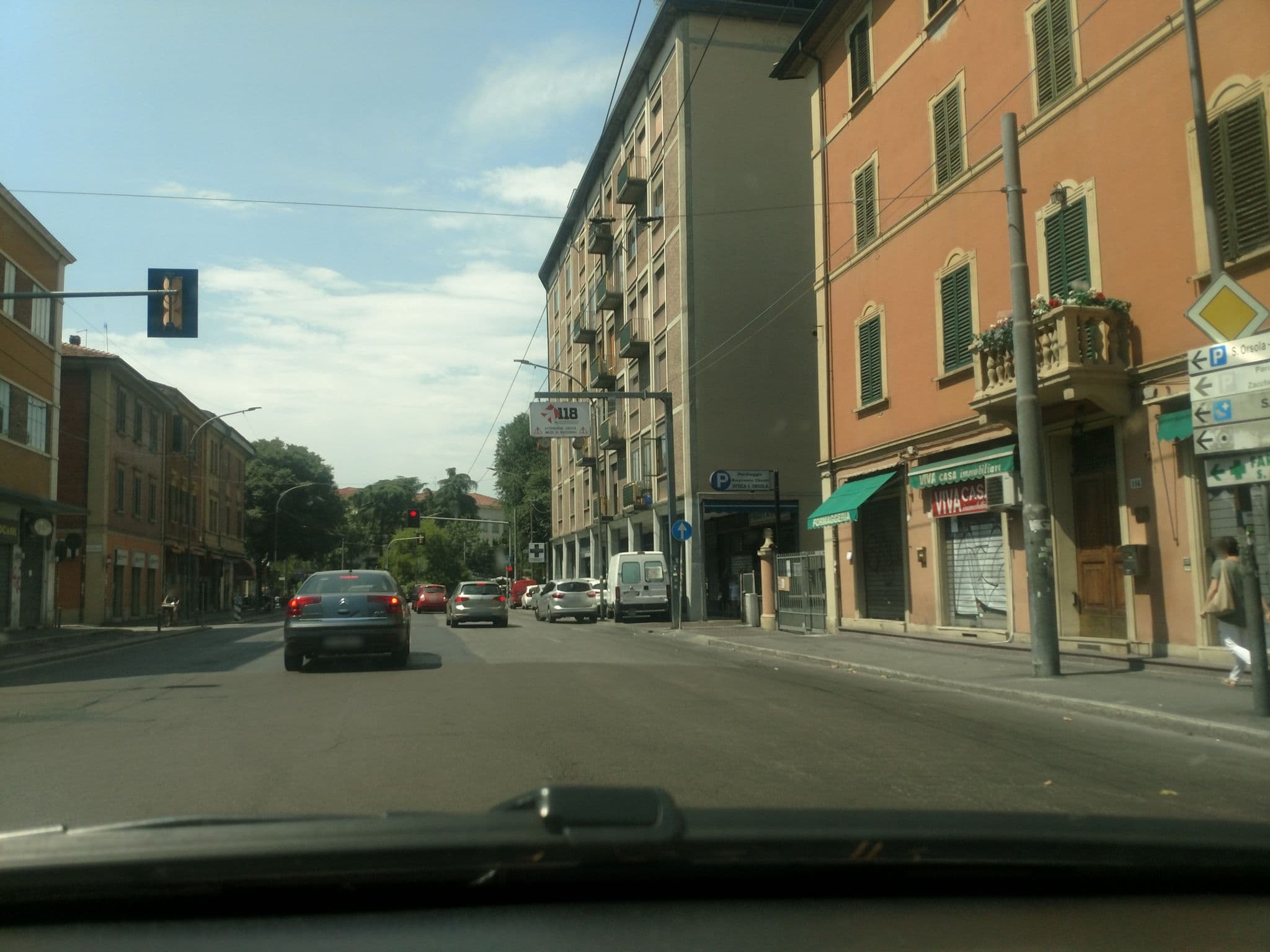 Street view near Al Terrazzino Bed&Breakfast, Bologna — © andbo (CC BY-SA · Mapillary)