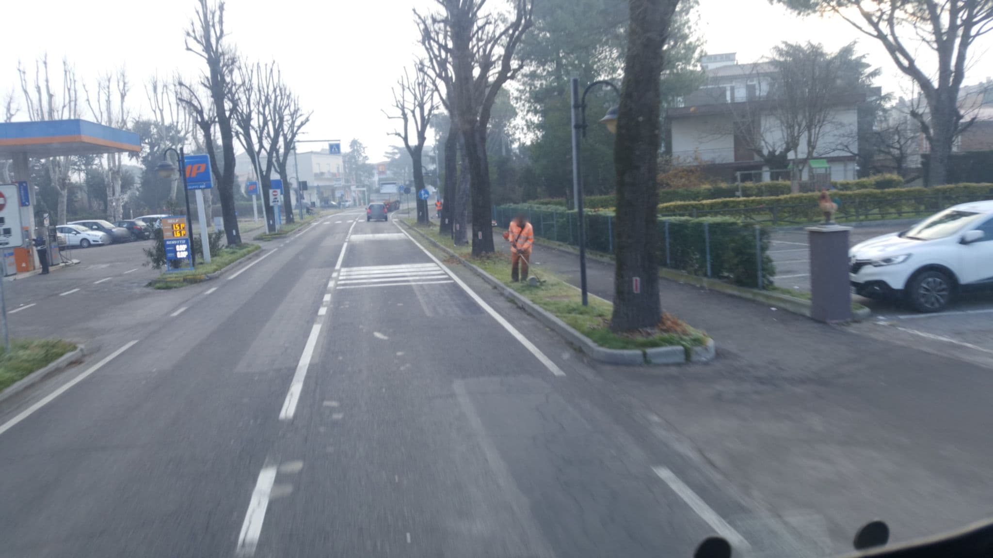 Street view near Hotel Due Galli, Bagnacavallo — © klimakas (CC BY-SA · Mapillary)