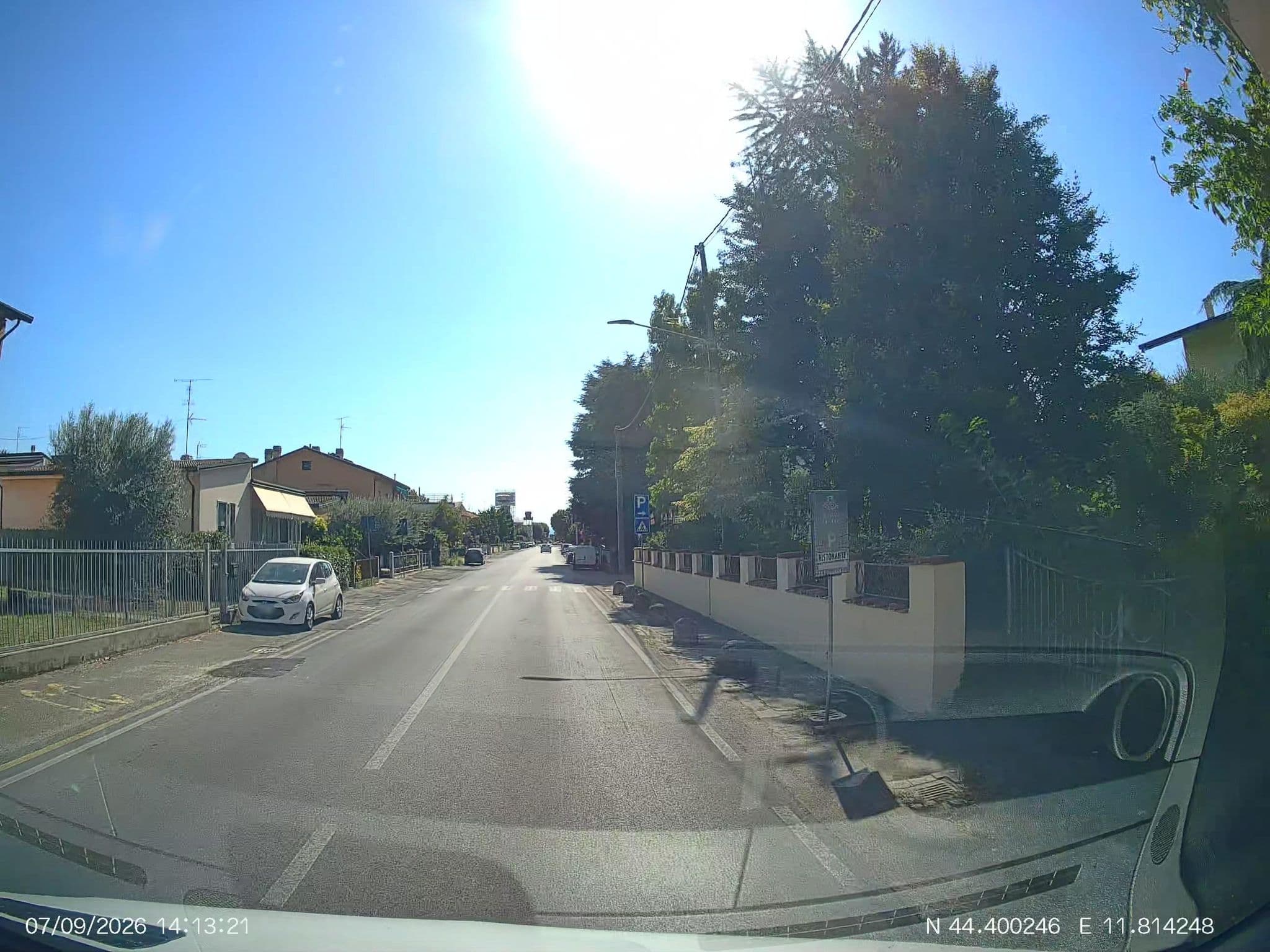 Street view near Ville Panazza Hotel, Mordano — © renaultgt (CC BY-SA · Mapillary)