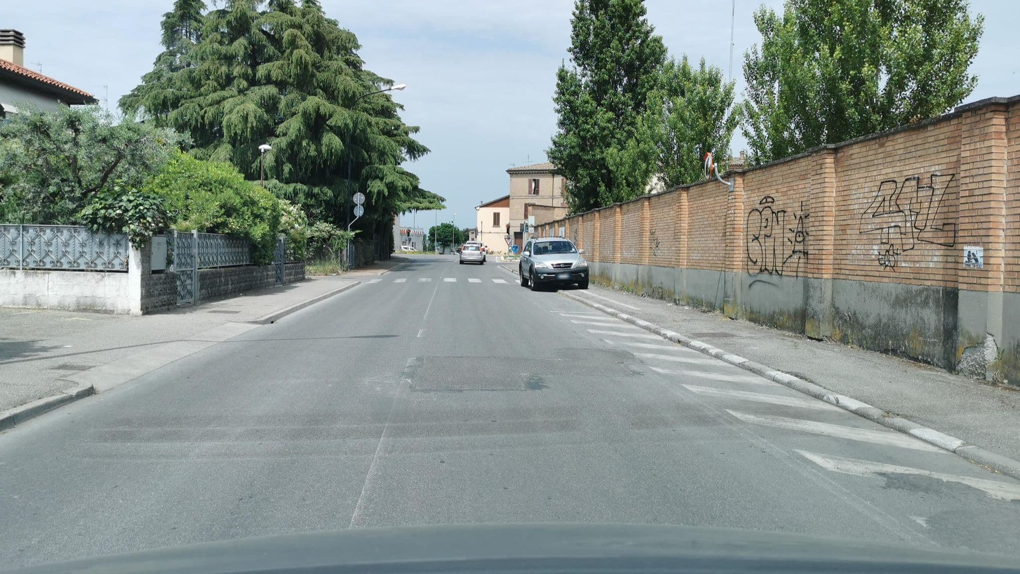Street view near Ristorante Gemelli, Bagnacavallo — © canfe (CC BY-SA · Mapillary)