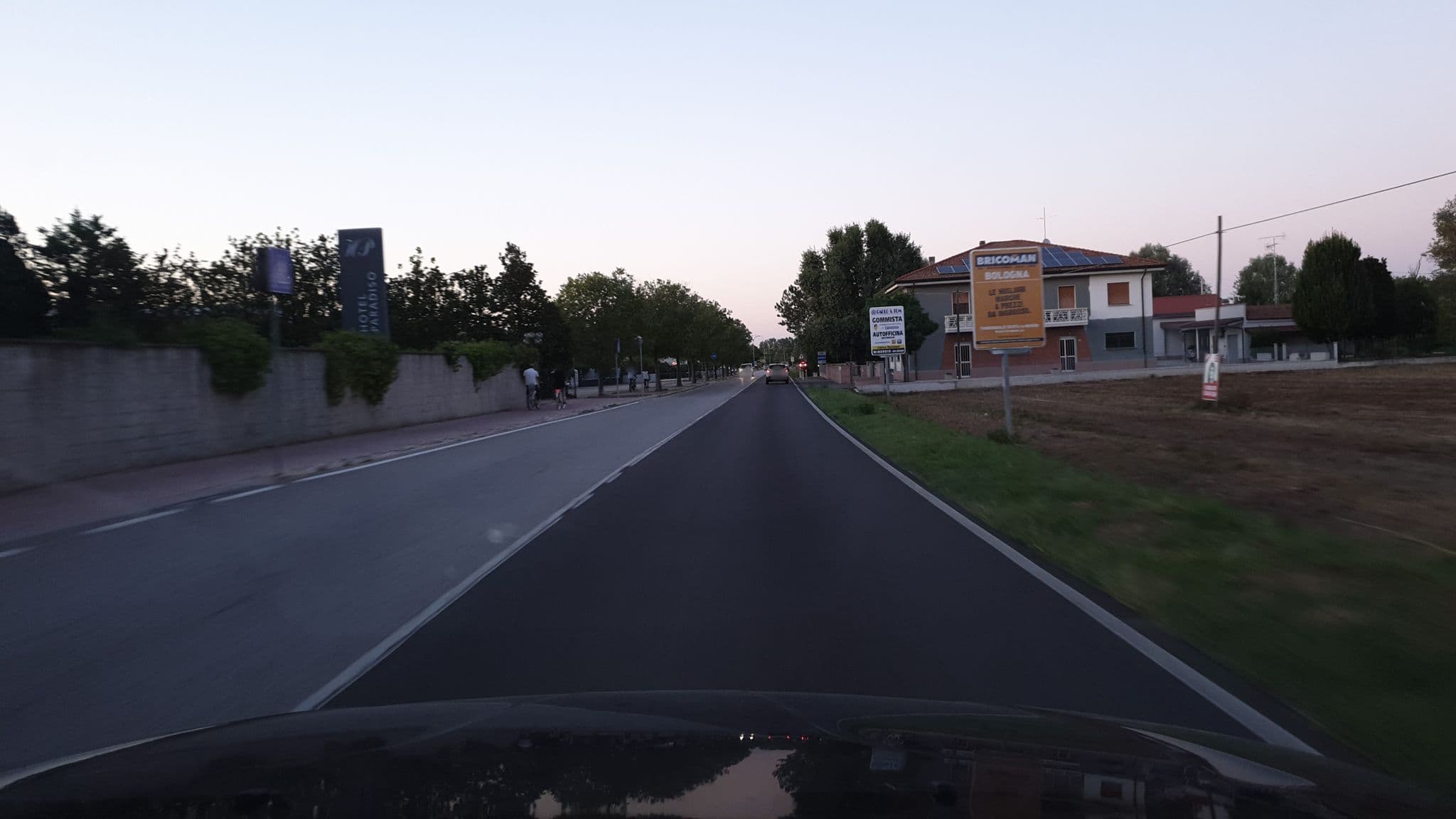 Street view near Hotel Paradiso, Altedo — © zerbit (CC BY-SA · Mapillary)