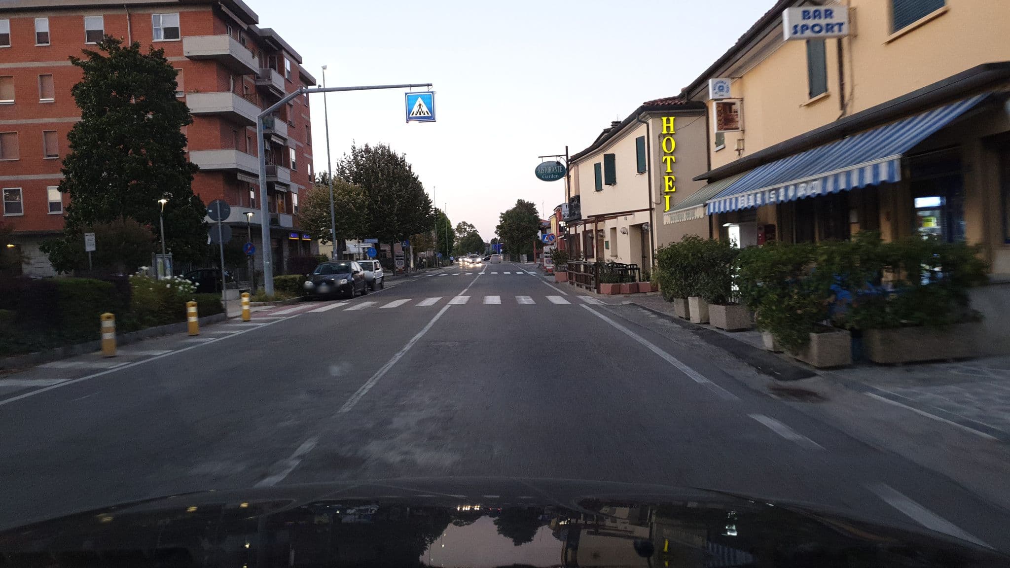 Street view near Albergo Ristorante Garden, Altedo — © zerbit (CC BY-SA · Mapillary)