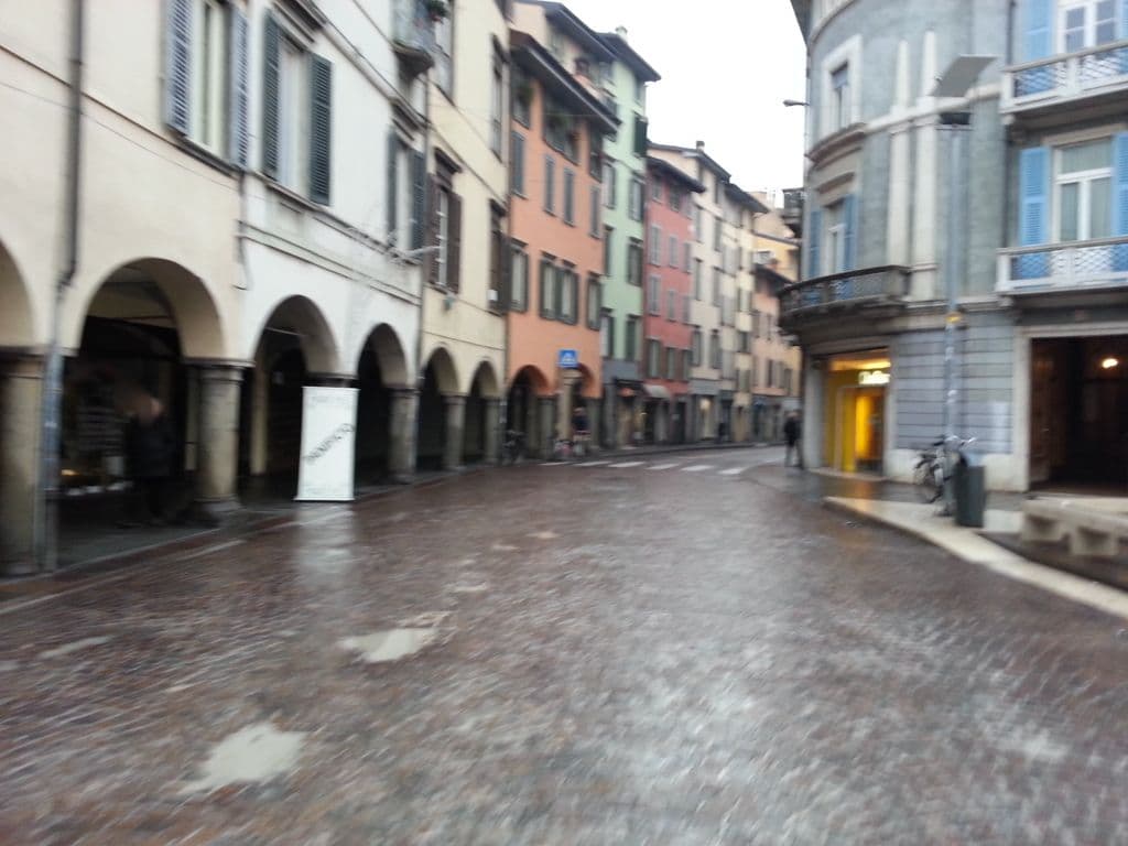 Street view near Fashion House Elvira 1, Bergamo — © giorgiol (CC BY-SA · Mapillary)