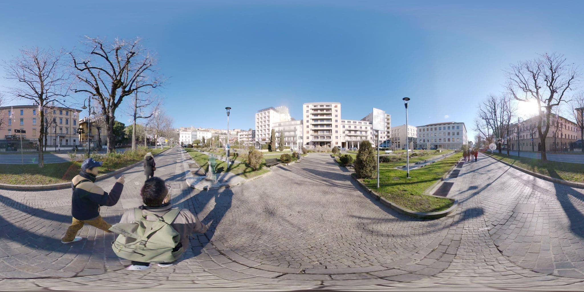 Street view near B&B Liberty, Bergamo — © mapconcierge (CC BY-SA · Mapillary)
