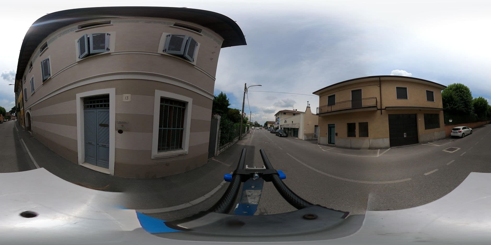 Street view near Casa Vacanze LaRovettina, Verolanuova — © wegavision (CC BY-SA · Mapillary)