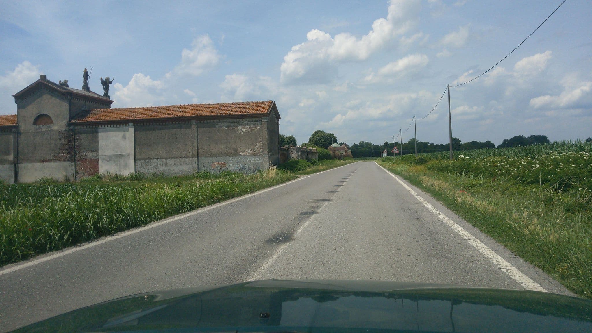 Street view near Il Poeta Contadino, Casalbuttano — © wegavision (CC BY-SA · Mapillary)