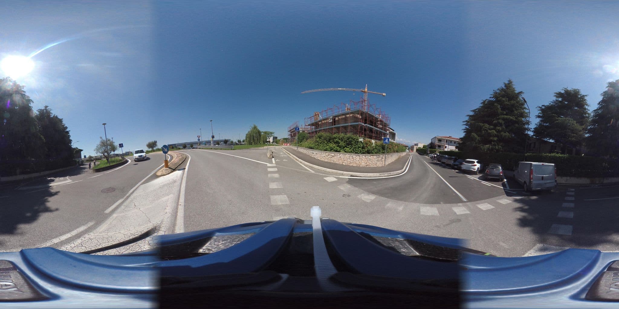 Street view near Casa Sant'Elena, Peschiera del Garda — © giubar (CC BY-SA · Mapillary)