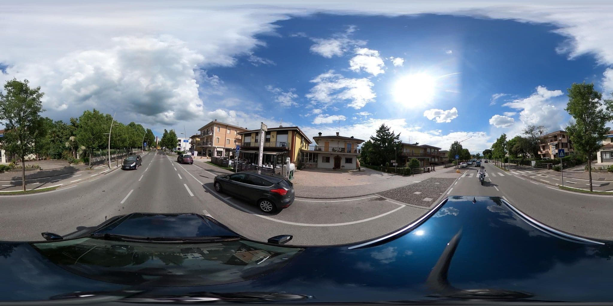 Street view near Albegro Il Biancospino, San Martino della Battaglia — © borovac (CC BY-SA · Mapillary)