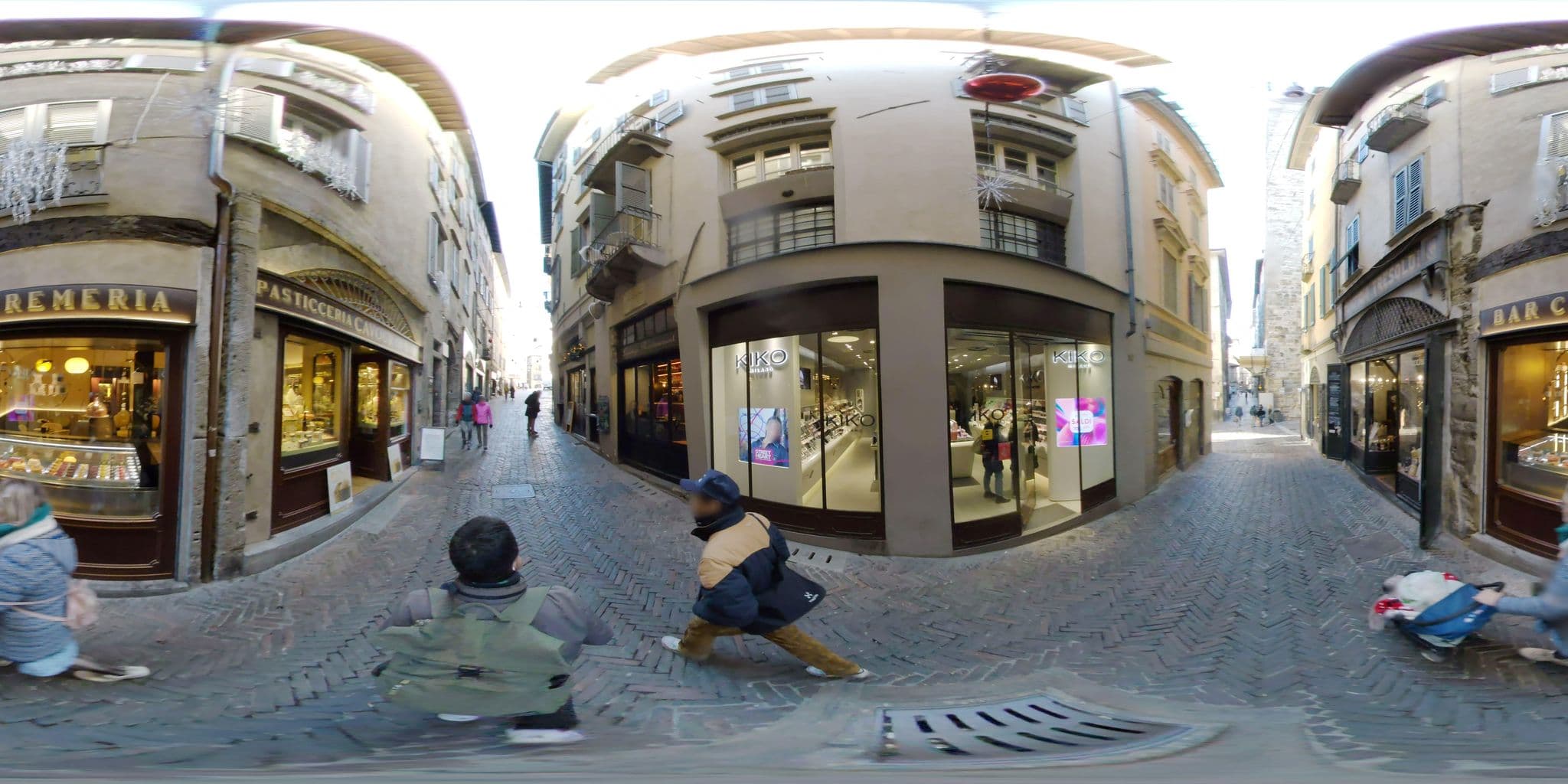 Street view near B&B Piazza Vecchia, Bergamo — © mapconcierge (CC BY-SA · Mapillary)