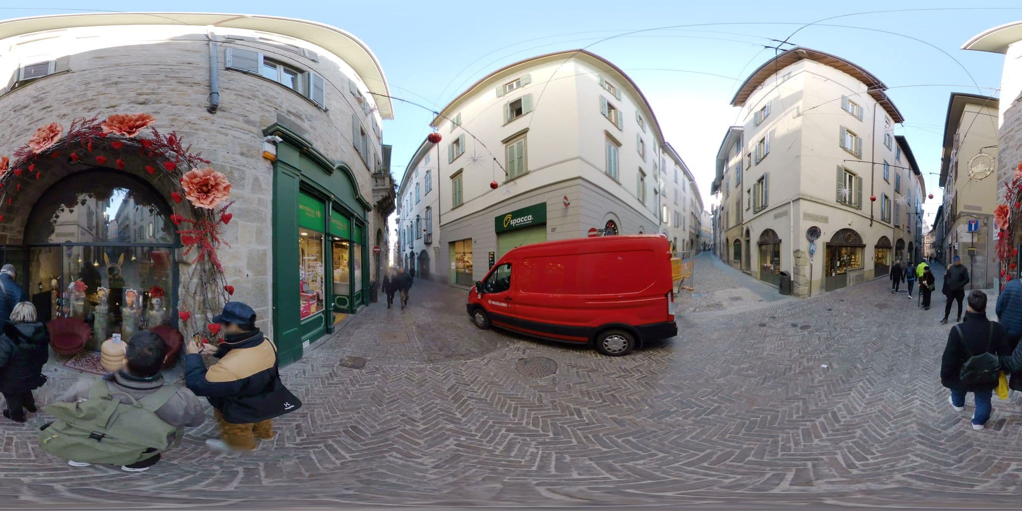 Street view near Bed and Breakfast Alba, Bergamo — © mapconcierge (CC BY-SA · Mapillary)