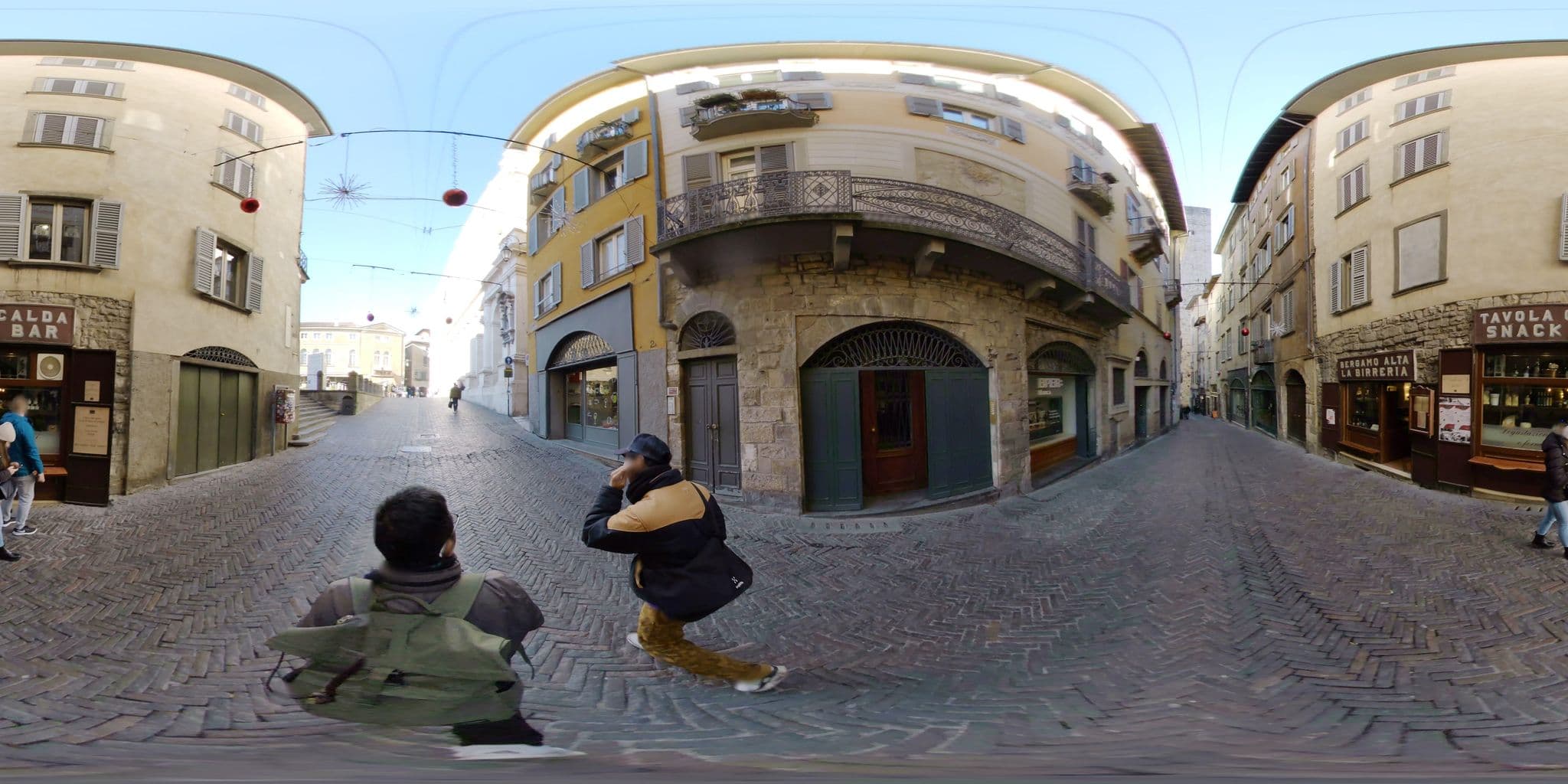 Street view near Casa Vacanze Piazza Vecchia, Bergamo — © mapconcierge (CC BY-SA · Mapillary)