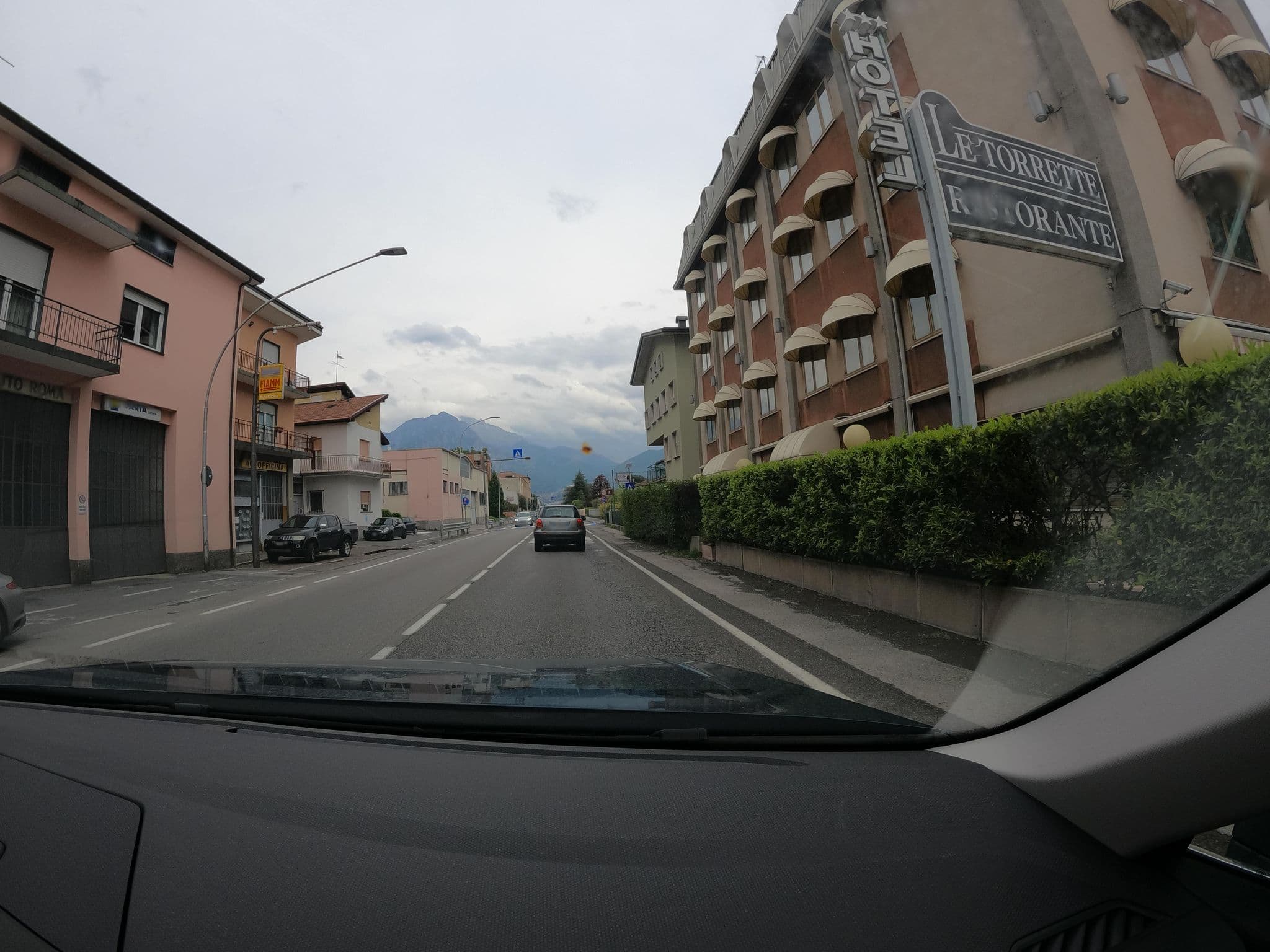 Street view near Albergo Ristorante Le Torrette, Pescate — © borovac (CC BY-SA · Mapillary)