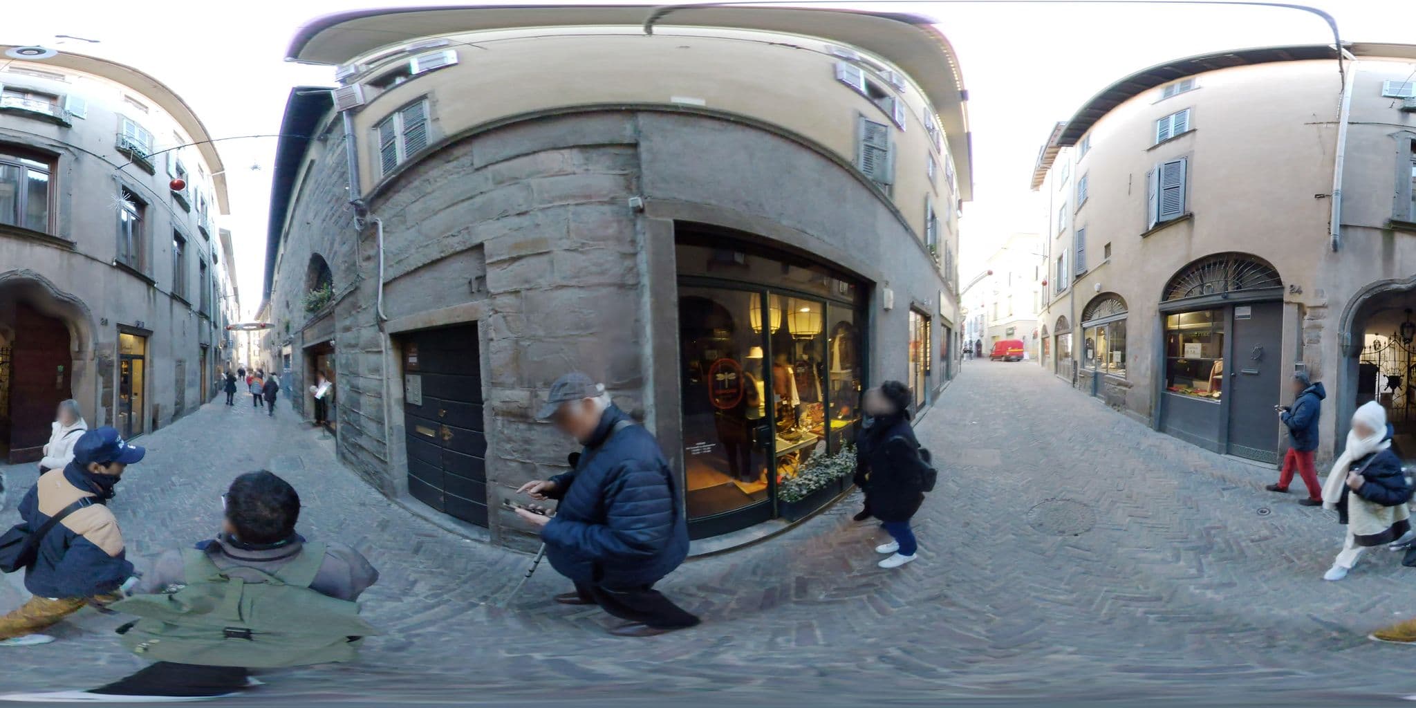 Street view near Colleoni 20, Bergamo — © mapconcierge (CC BY-SA · Mapillary)