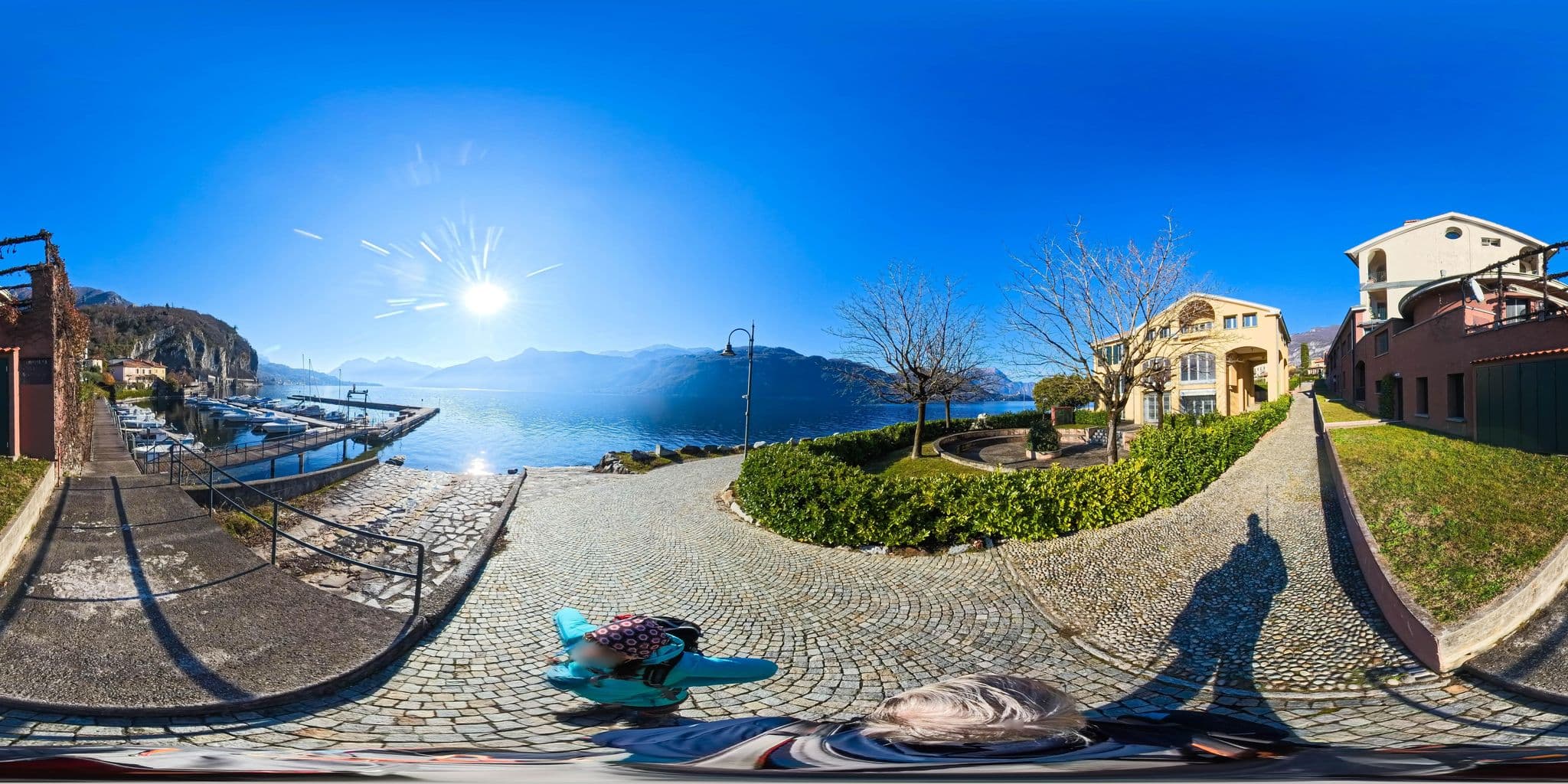 Street view near Foresteria Lombarda La Spiaggia, Lierna — © Hol_Ger (CC BY-SA · Mapillary)