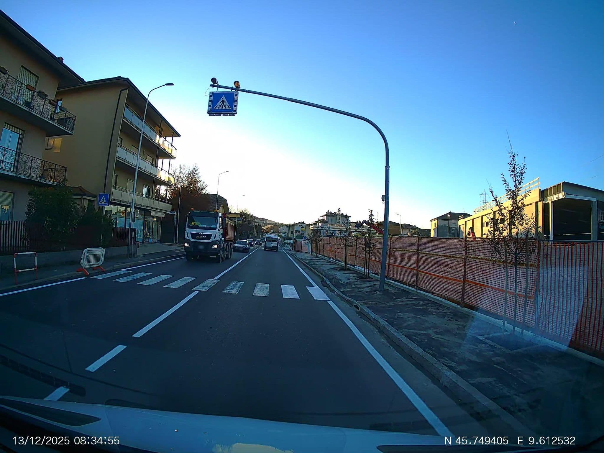 Street view near Albergo Emiliano Villa d'Almè, Villa d'Almè — © renaultgt (CC BY-SA · Mapillary)