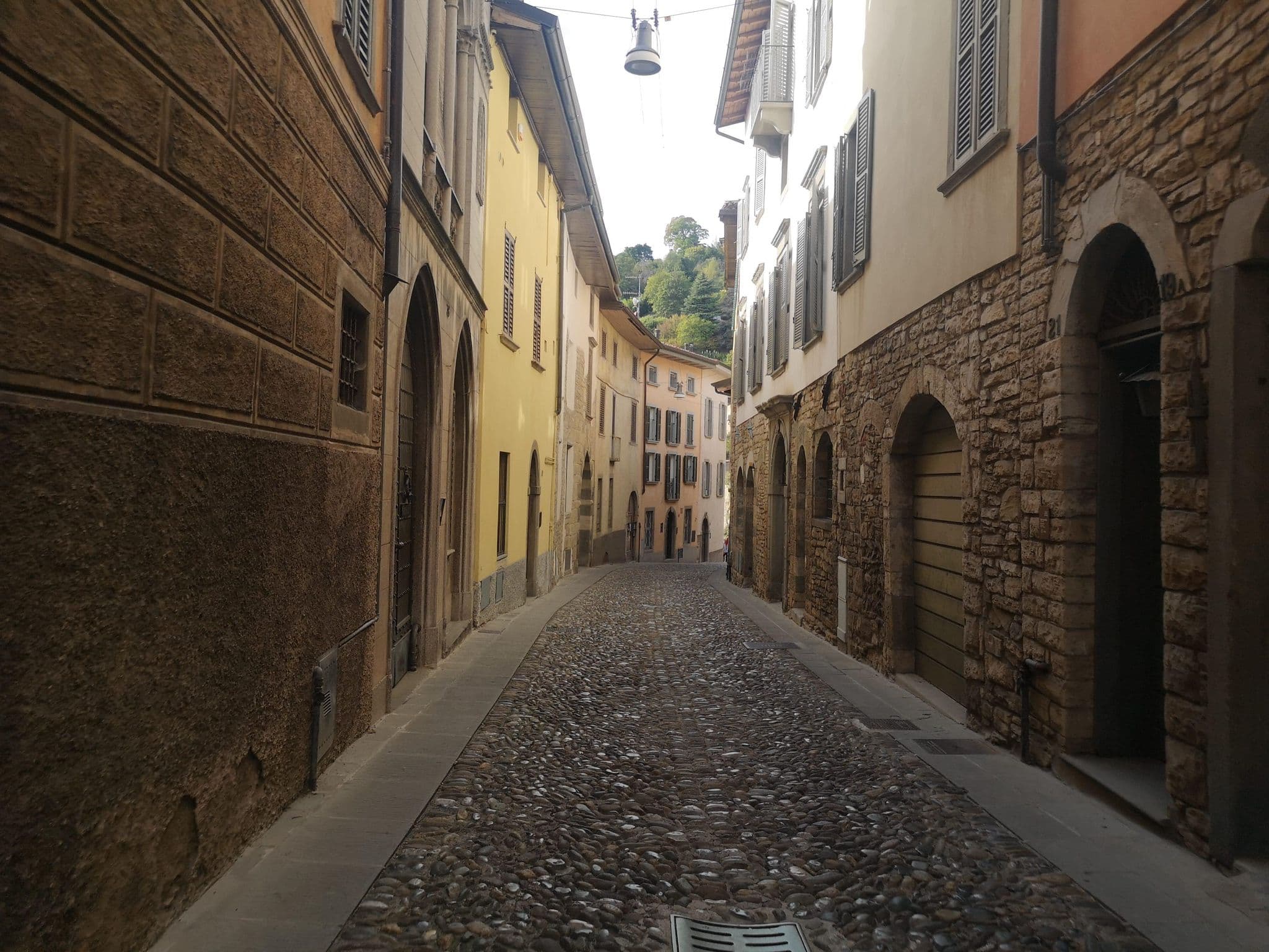 Street view near B&B Agnese Bergamo Old Town, Bergamo — © moon4 (CC BY-SA · Mapillary)