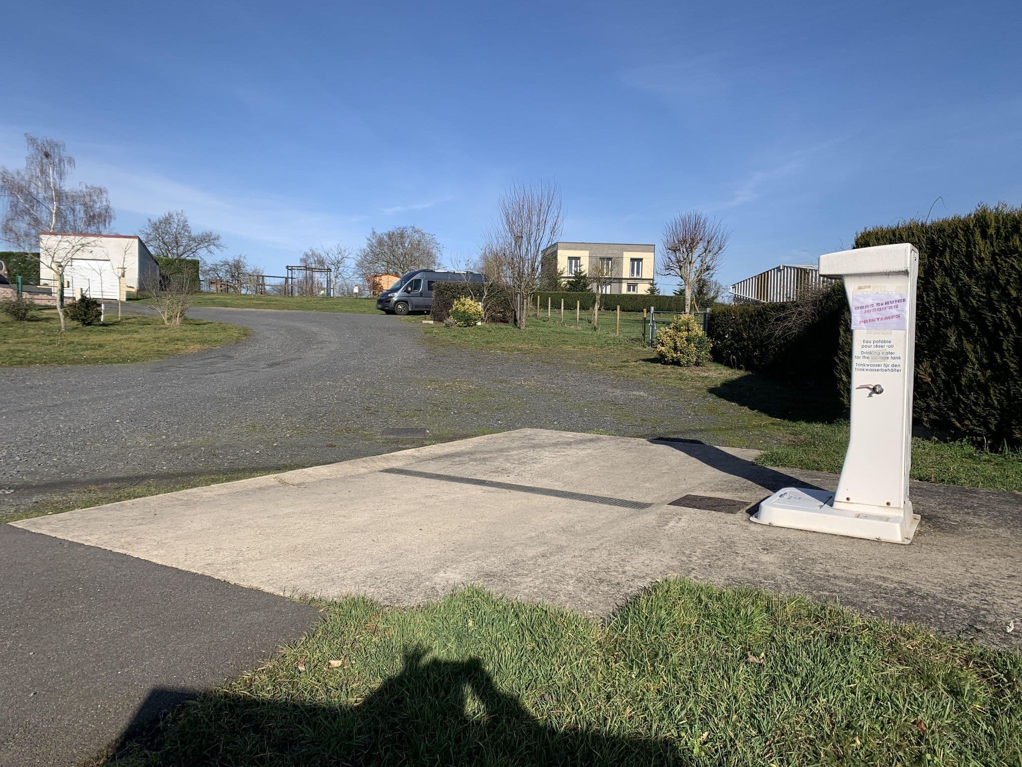 Street view near Aire de camping-car Sorbier, Le Donjon — © labeldestination_jc (CC BY-SA · Mapillary)
