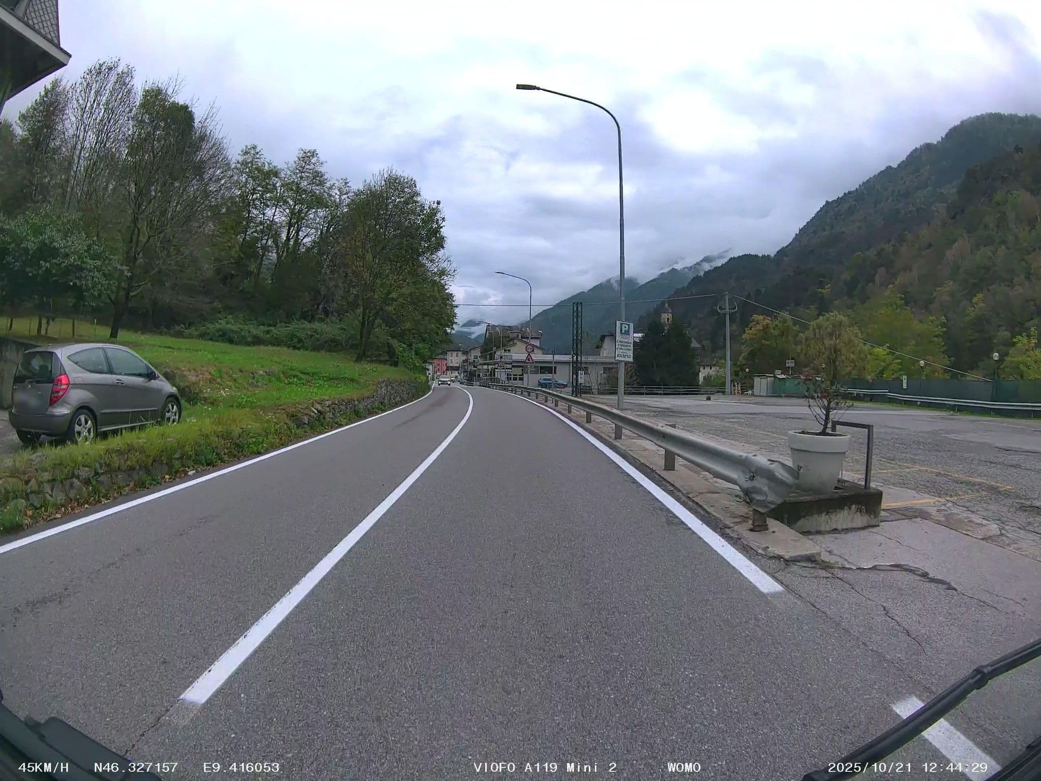 Street view near Albergo Ristorante Aurora di Tonola Ilio & C. SNC, Piuro — © soulcover (CC BY-SA · Mapillary)