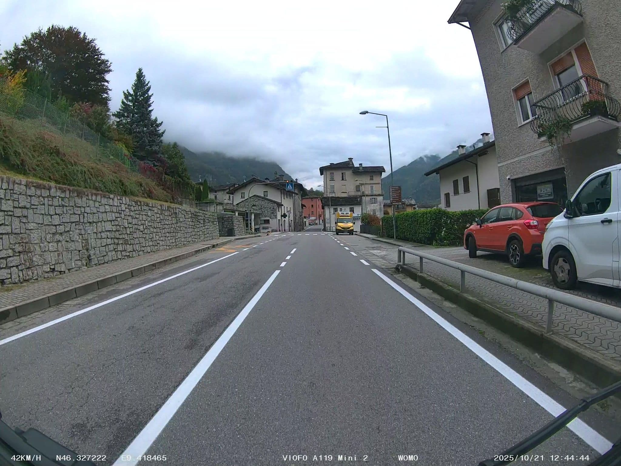 Street view near Albergo Piuro, Piuro — © soulcover (CC BY-SA · Mapillary)