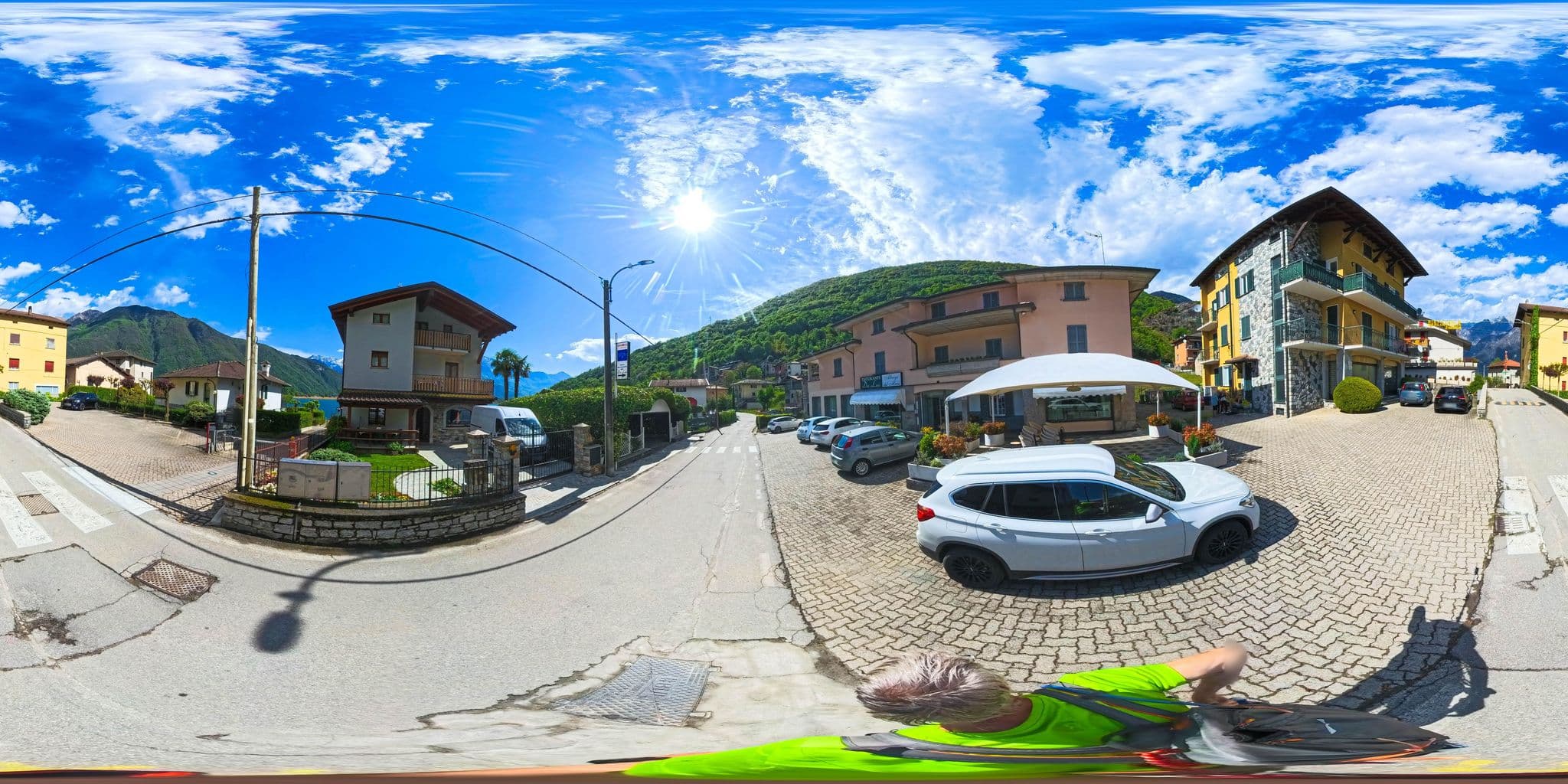 Street view near Hotel Ristorante del Mera, Dubino — © Hol_Ger (CC BY-SA · Mapillary)