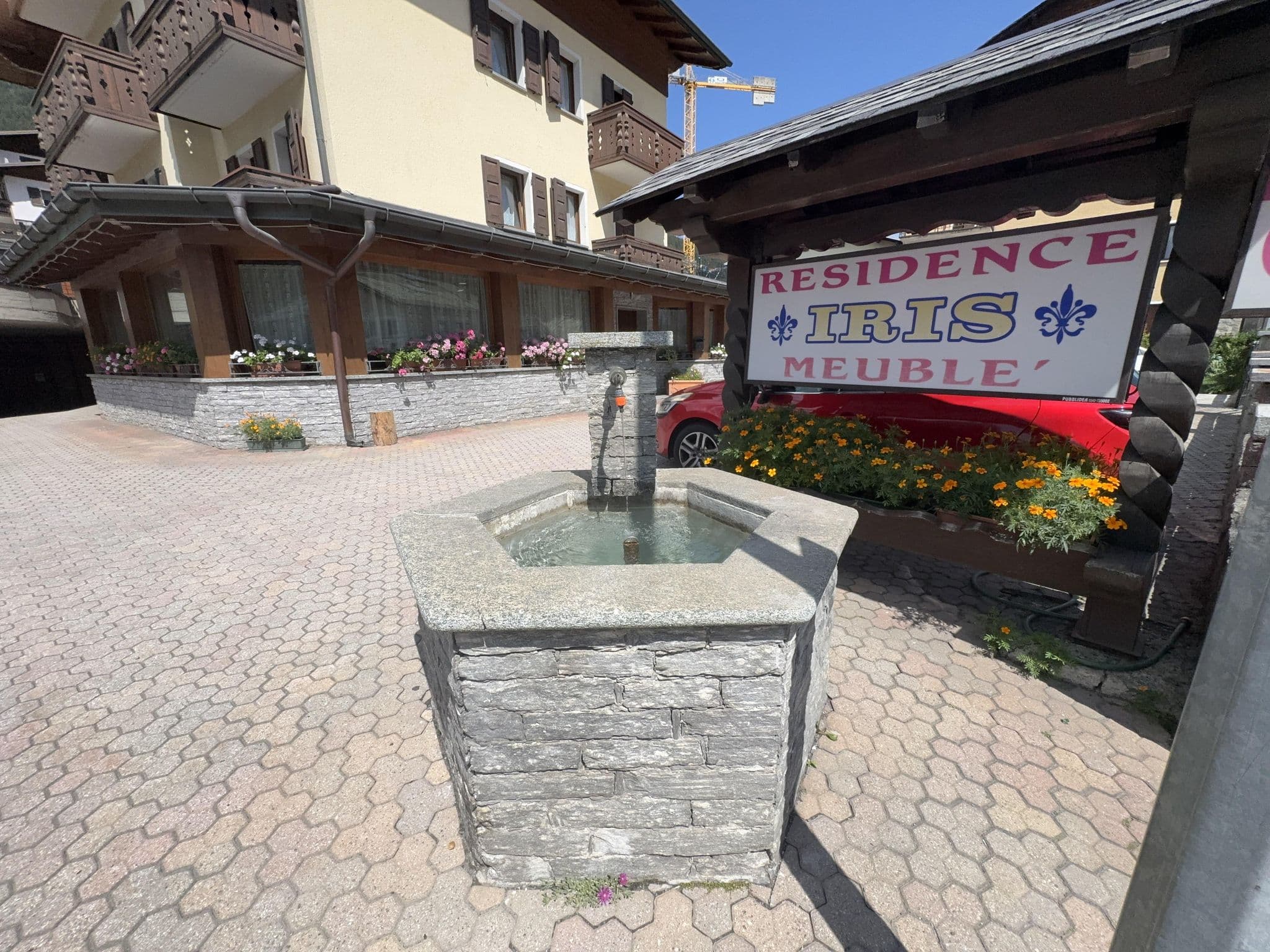 Street view near Residence Iris B e B Meuble, Valdisotto — © RandallFlagg (CC BY-SA · Mapillary)