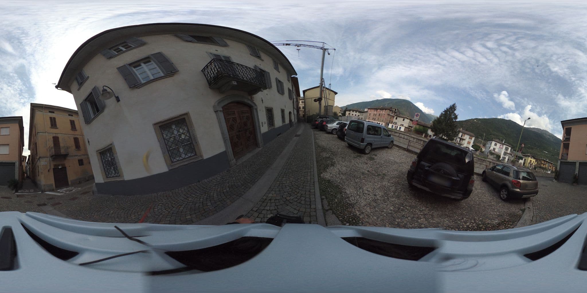 Street view near Palazzo Lambertenghi, Tirano — © giubar (CC BY-SA · Mapillary)