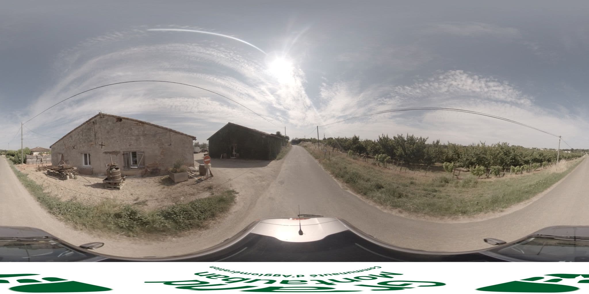 Street view near La Paillote Aire de Camping car, Saint-Nauphary — © sigmontauban (CC BY-SA · Mapillary)